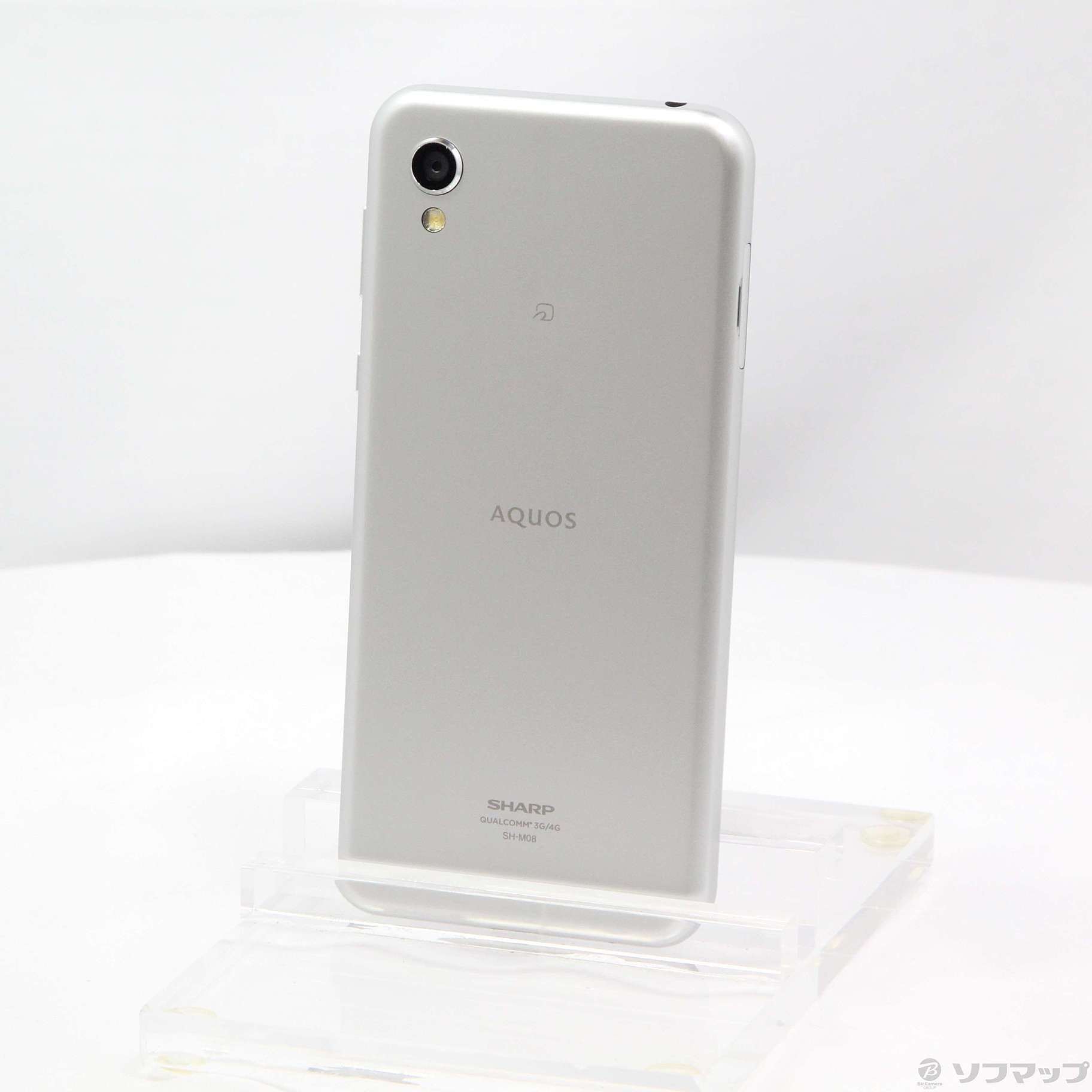 中古】AQUOS sense2 32GB ホワイトシルバー SH-M08 SIMフリー