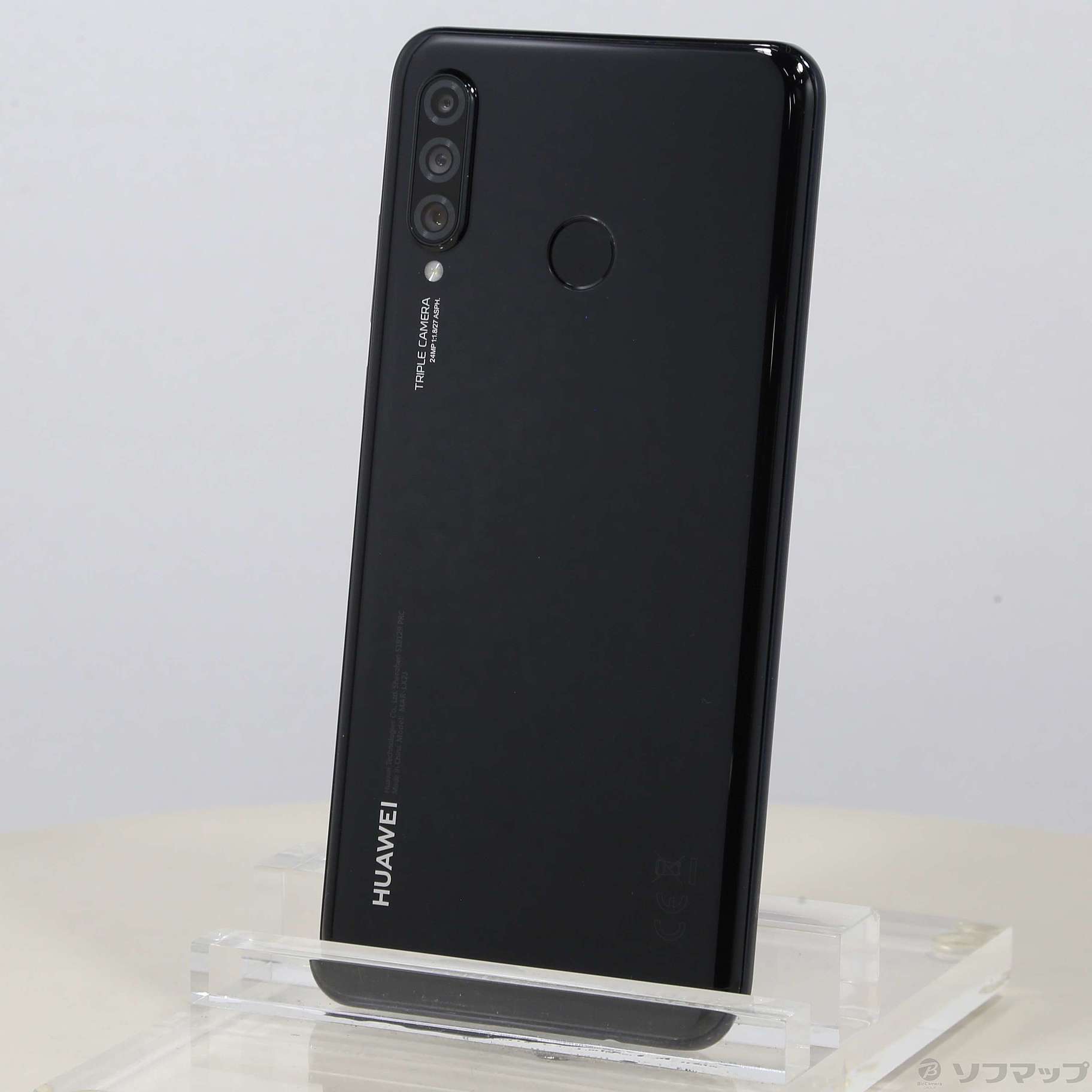 中古】HUAWEI P30 lite 64GB ミッドナイトブラック MAR-LX2J SIMフリー [2133048765278] -  リコレ！|ビックカメラグループ ソフマップの中古通販サイト