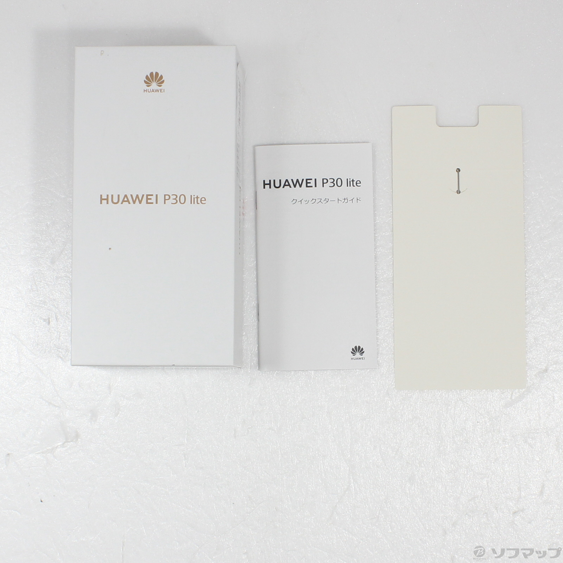 【付属品未使用 】　HUAWEI P30 lite HUAWEI P30 lite ブラック 本体と付属品送料 無料