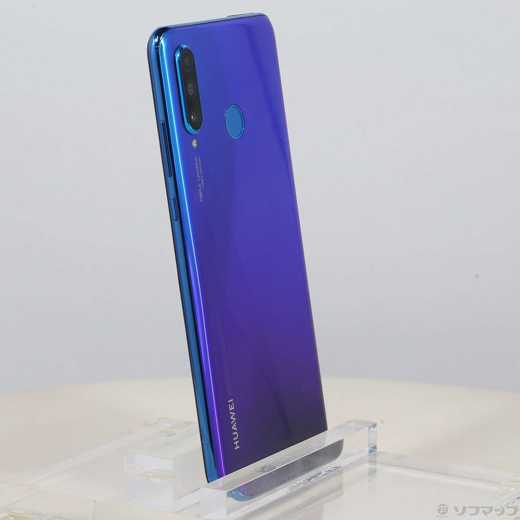 HUAWEI P30 lite ピーコックブルー 64GB①-