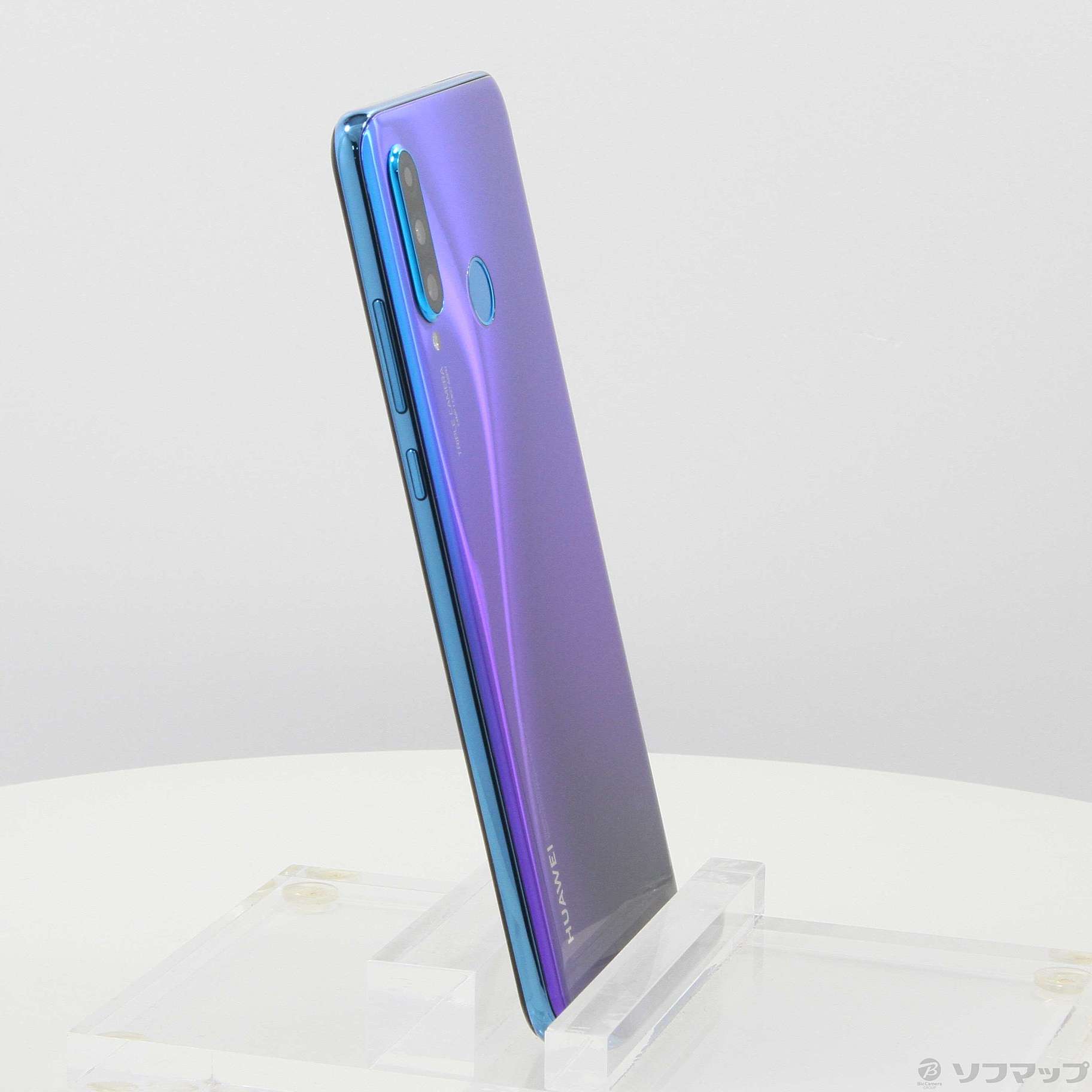 中古】HUAWEI P30 lite 64GB ピーコックブルー MAR-LX2J SIMフリー