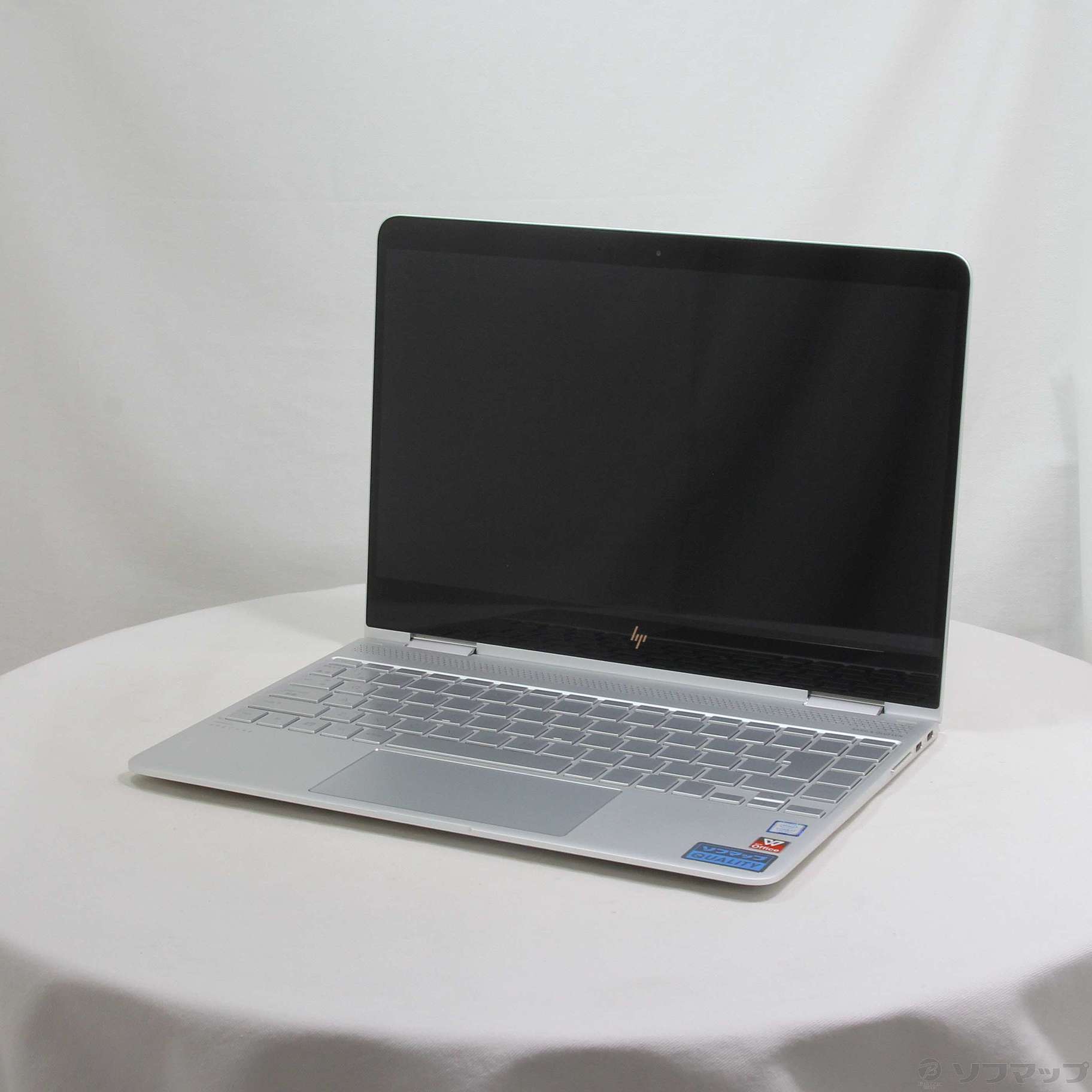 中古】HP Spectre x360 13-ac007TU 1DF88PA#ABJ ナチュラルシルバー