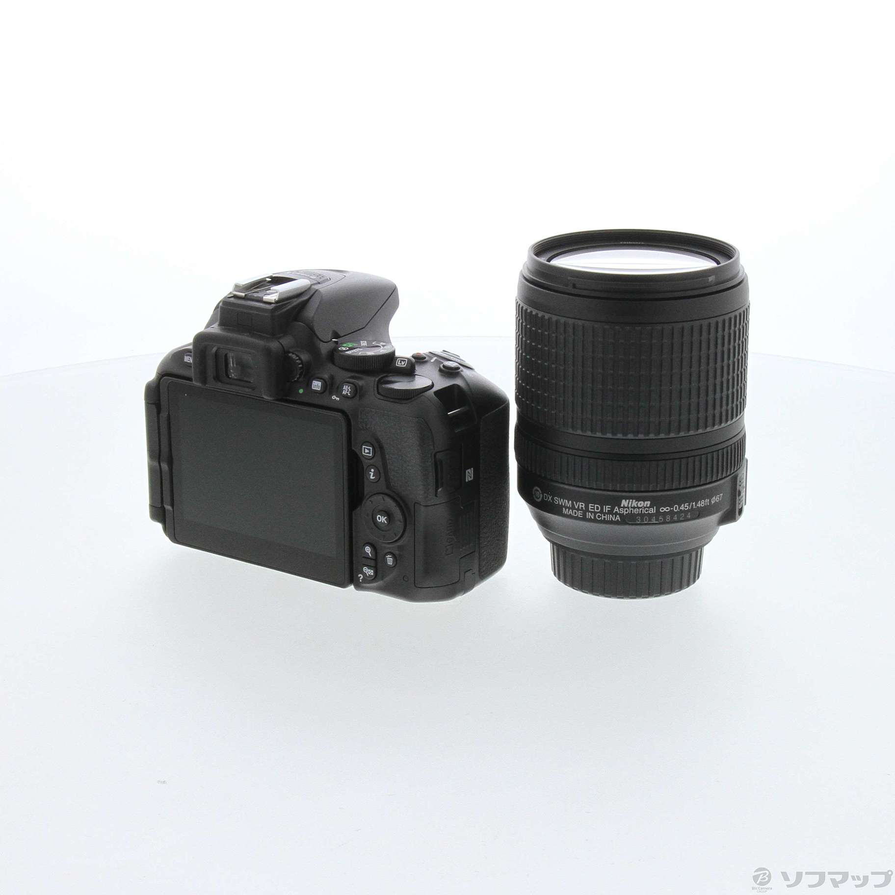 中古】NIKON D5600 18-140 VR レンズキット ブラック [2133048789199