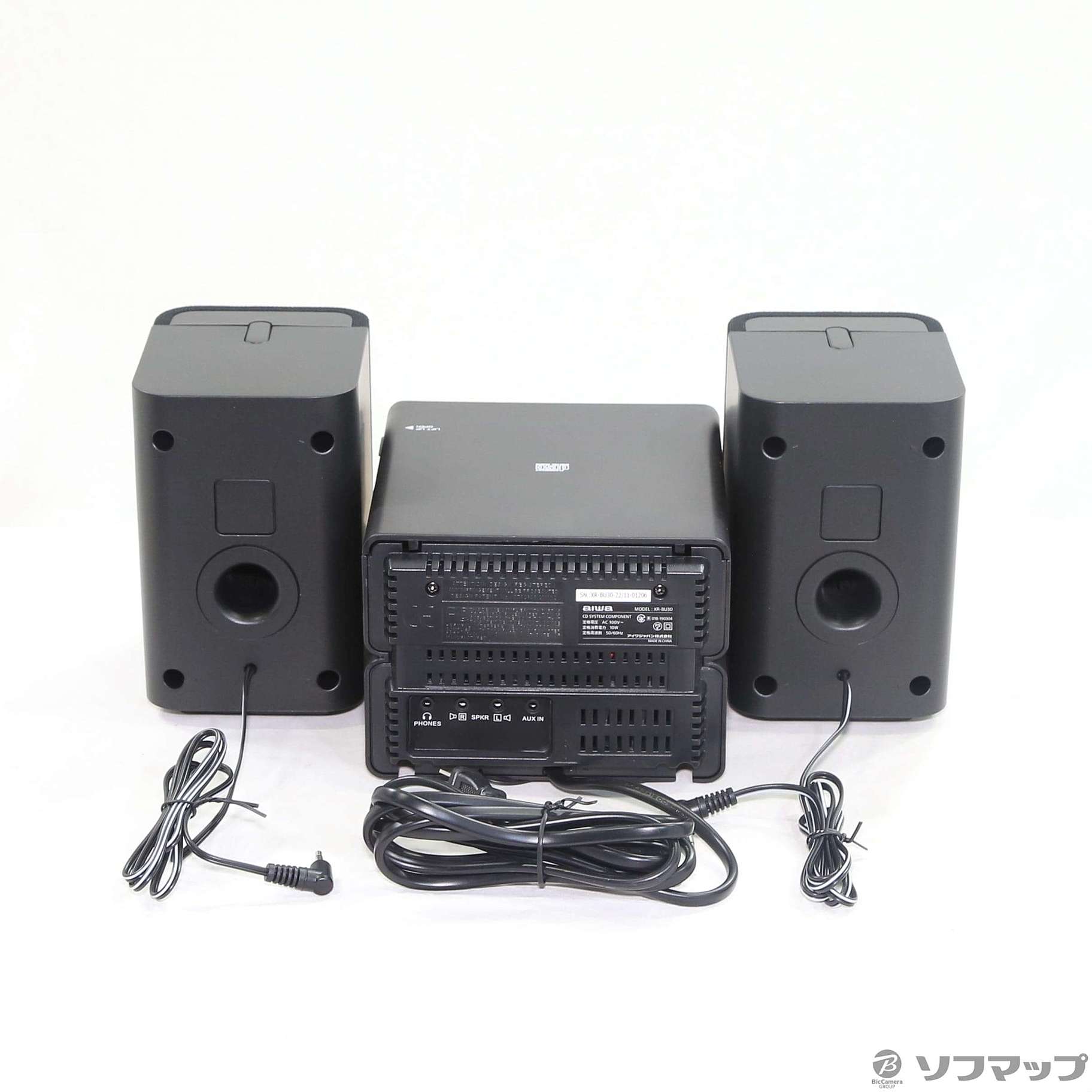 〔展示品〕 ミニコンポ XR-BU30B ブラック