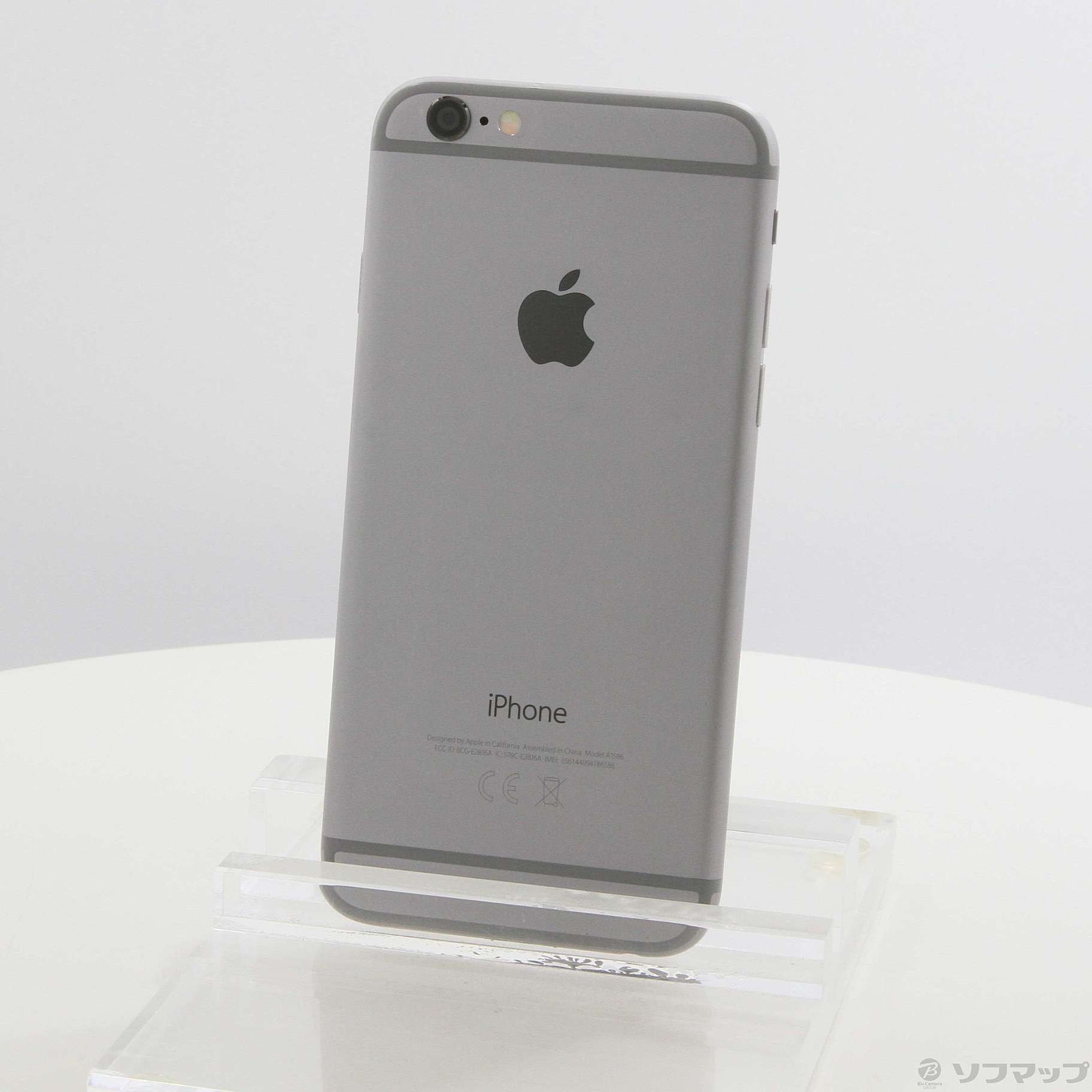 iPhone6 64GB スペースグレ-