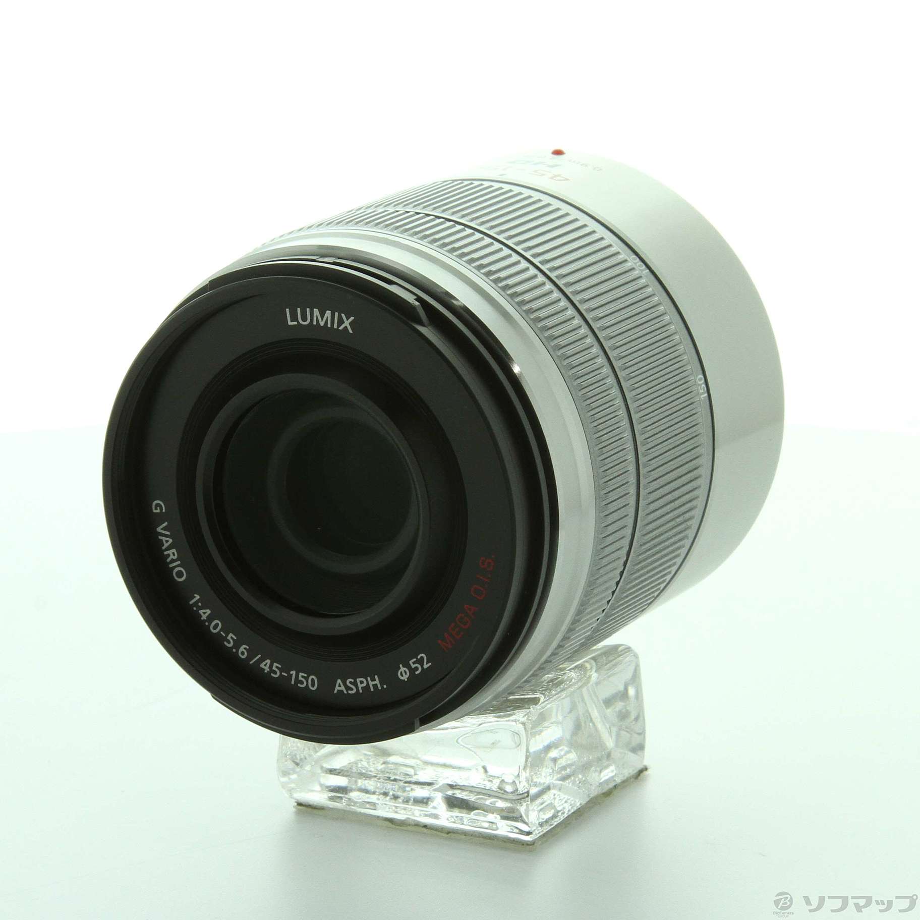 中古】LUMIX G Vario 45-150mm F4-5.6 ASPH. MEGA O.I.S. シルバー