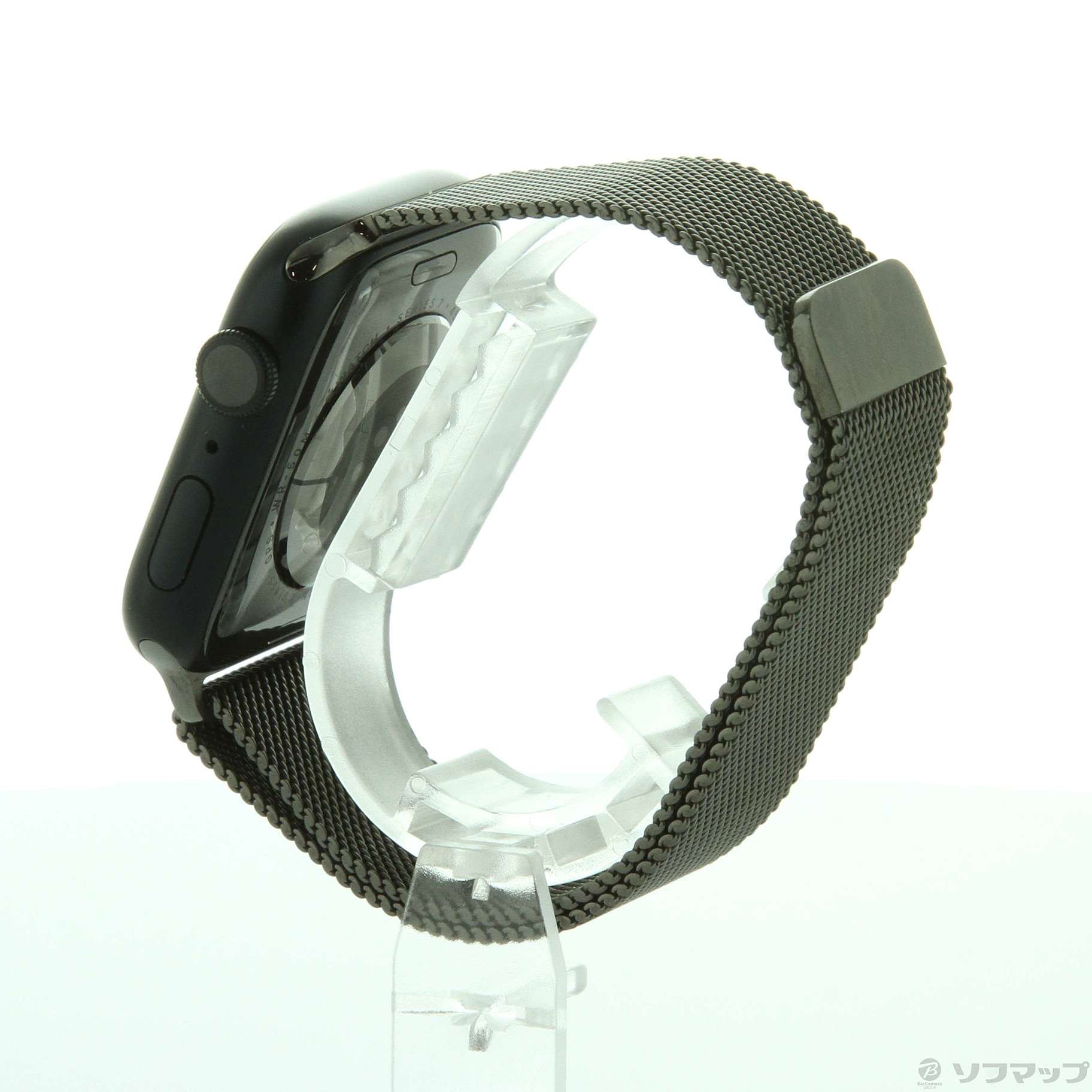 Apple Watch Series 7 GPS 45mm ミッドナイトアルミニウムケース グラファイトミラネーゼループ