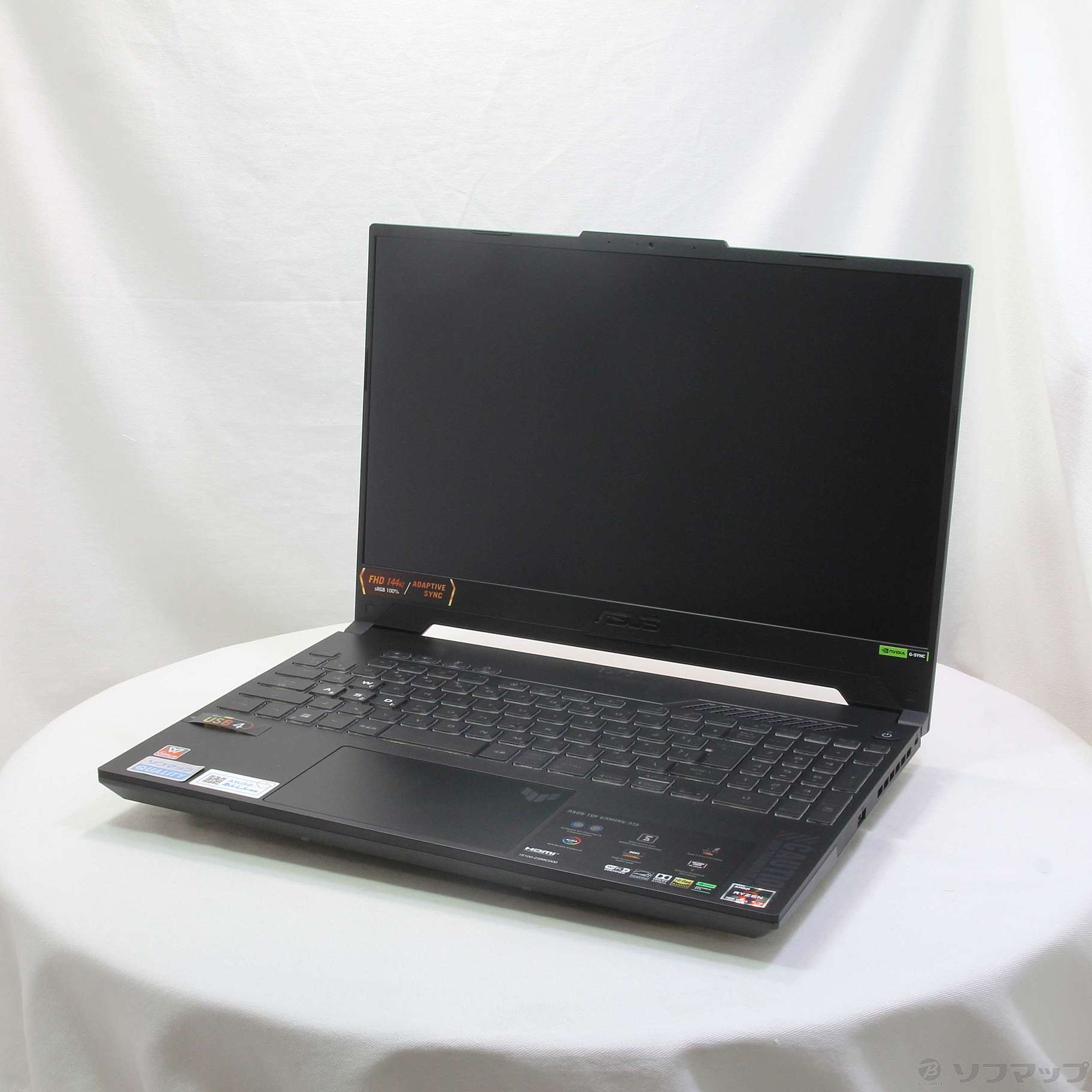 中古】TUF Gaming A15 FA507NU FA507NU-R7R4050 メカグレー