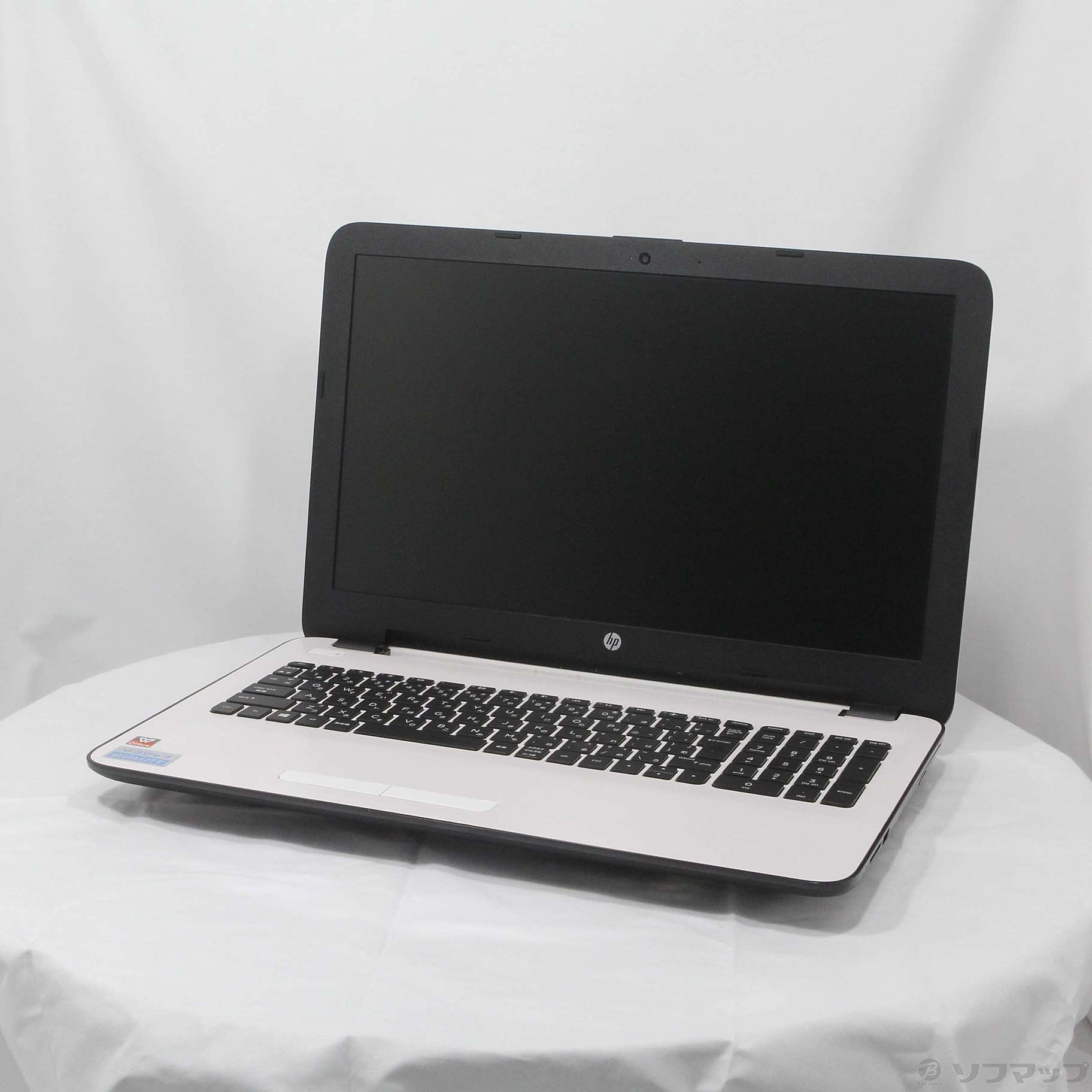 ノートPC スマホ/家電/カメラ中古】HP 15-ba004AU W6S93PA#ABJ ホワイト 〔Windows 10 ...