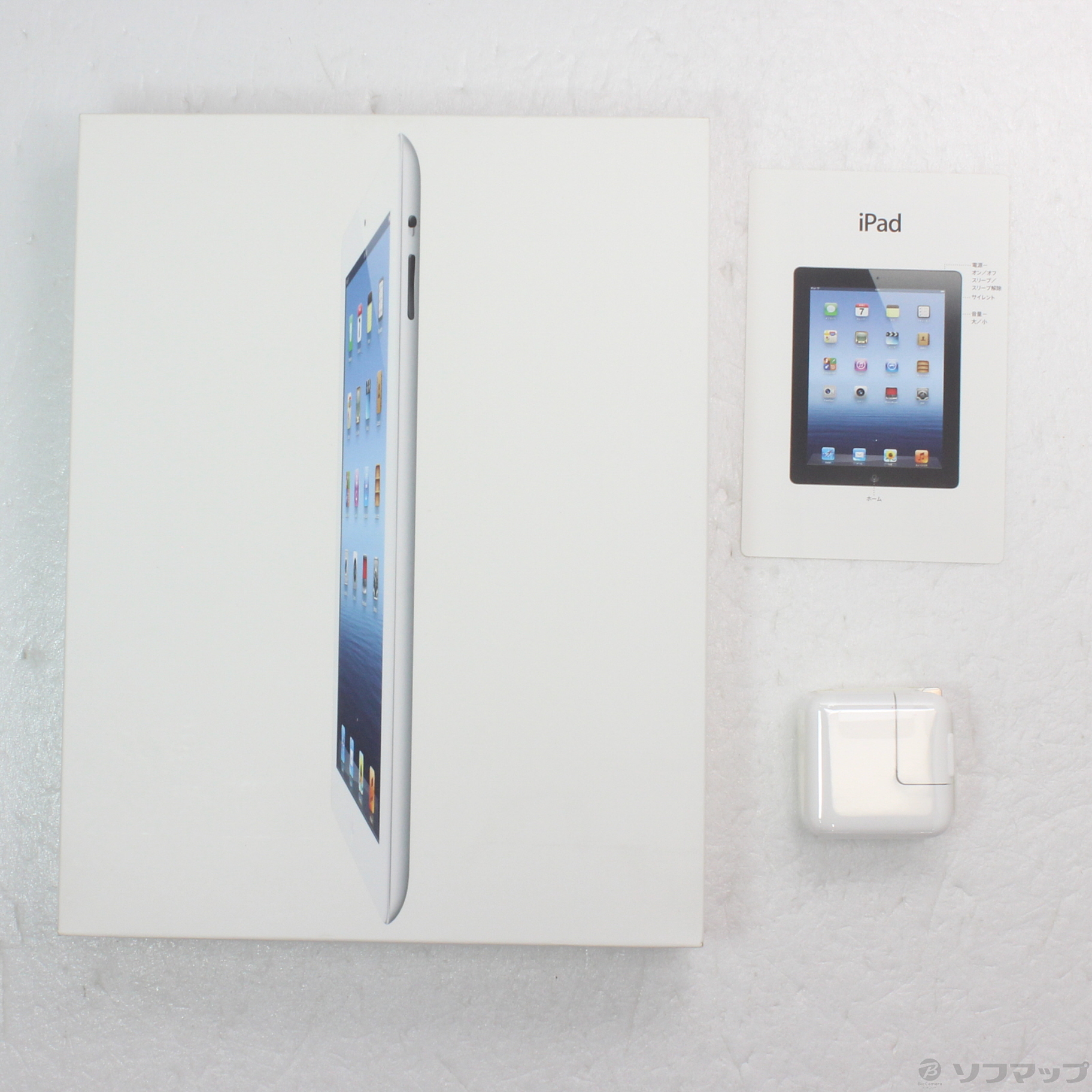 美品] iPad 32GB Wi-Fi ホワイト MD329J/A-