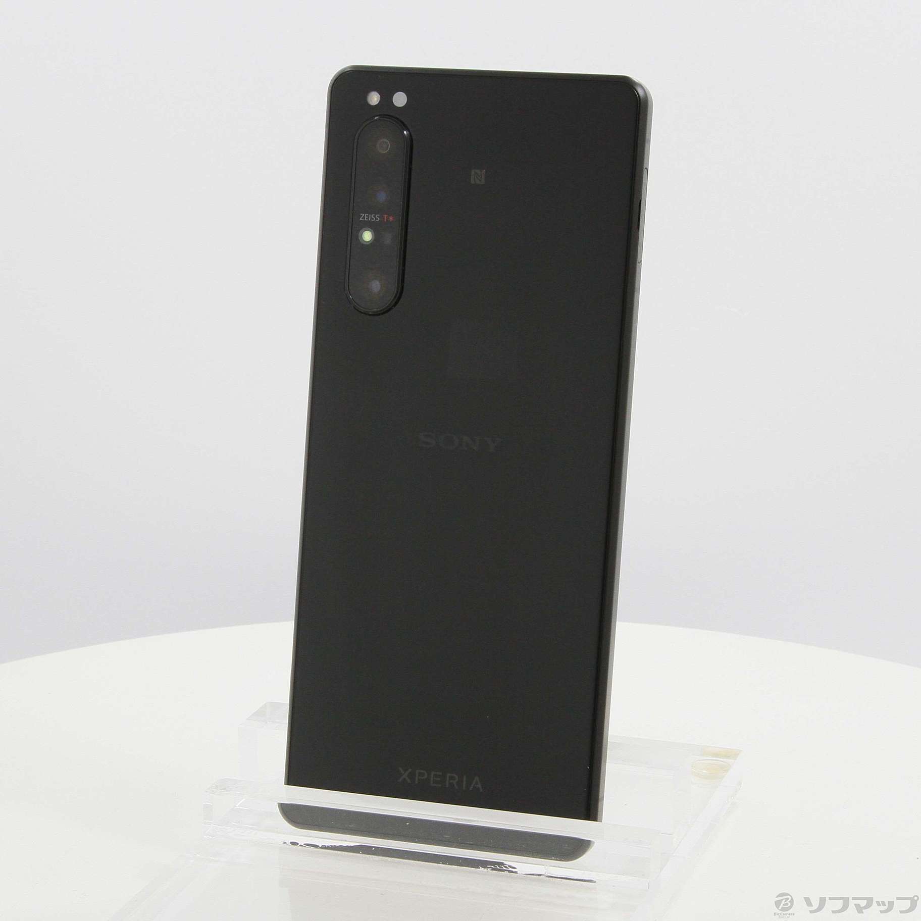 中古】Xperia 1 II 256GB フロストブラック XQ-AT42 SIMフリー