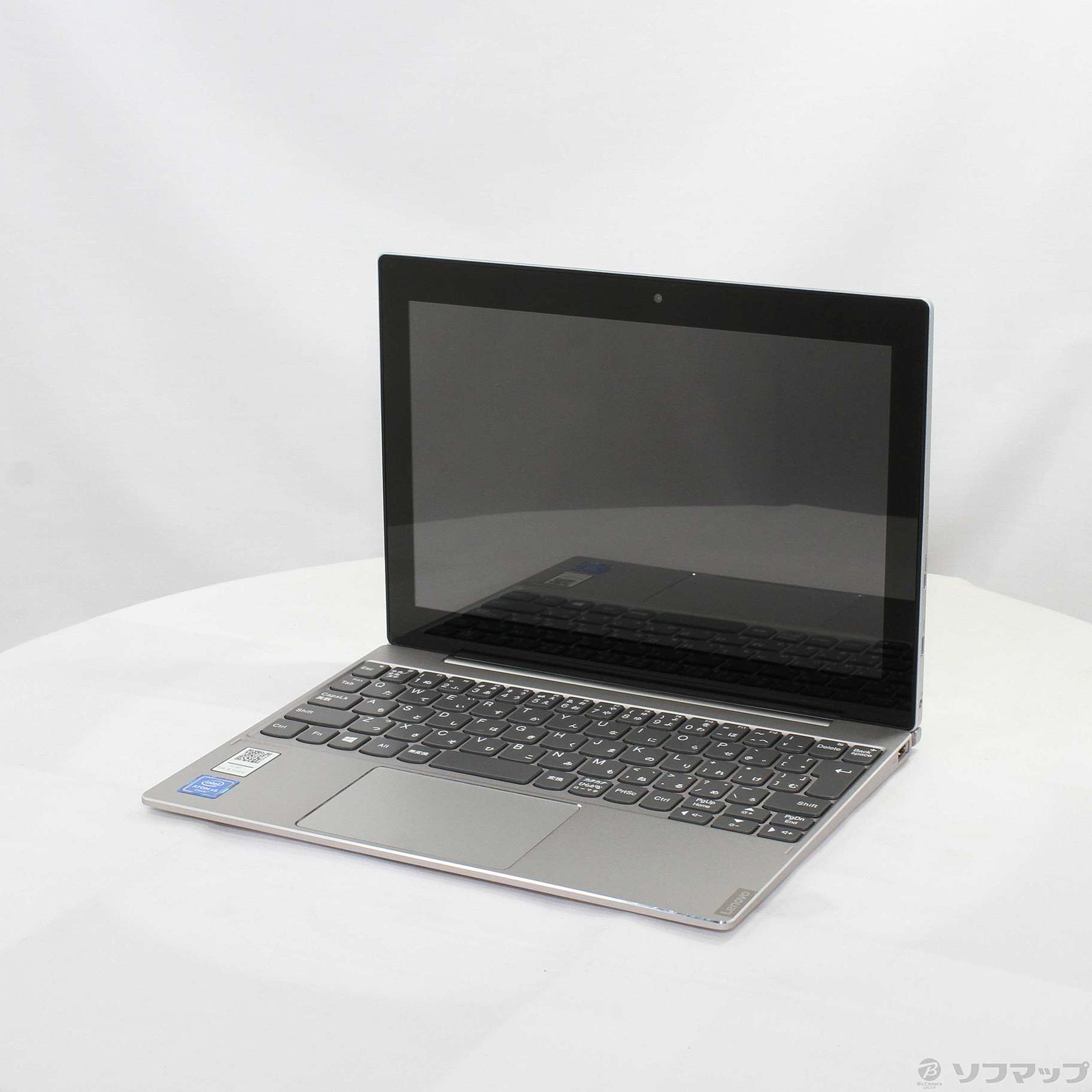 中古】ideapad Miix 320 80XF00JGJP プラチナシルバー 〔Windows 10