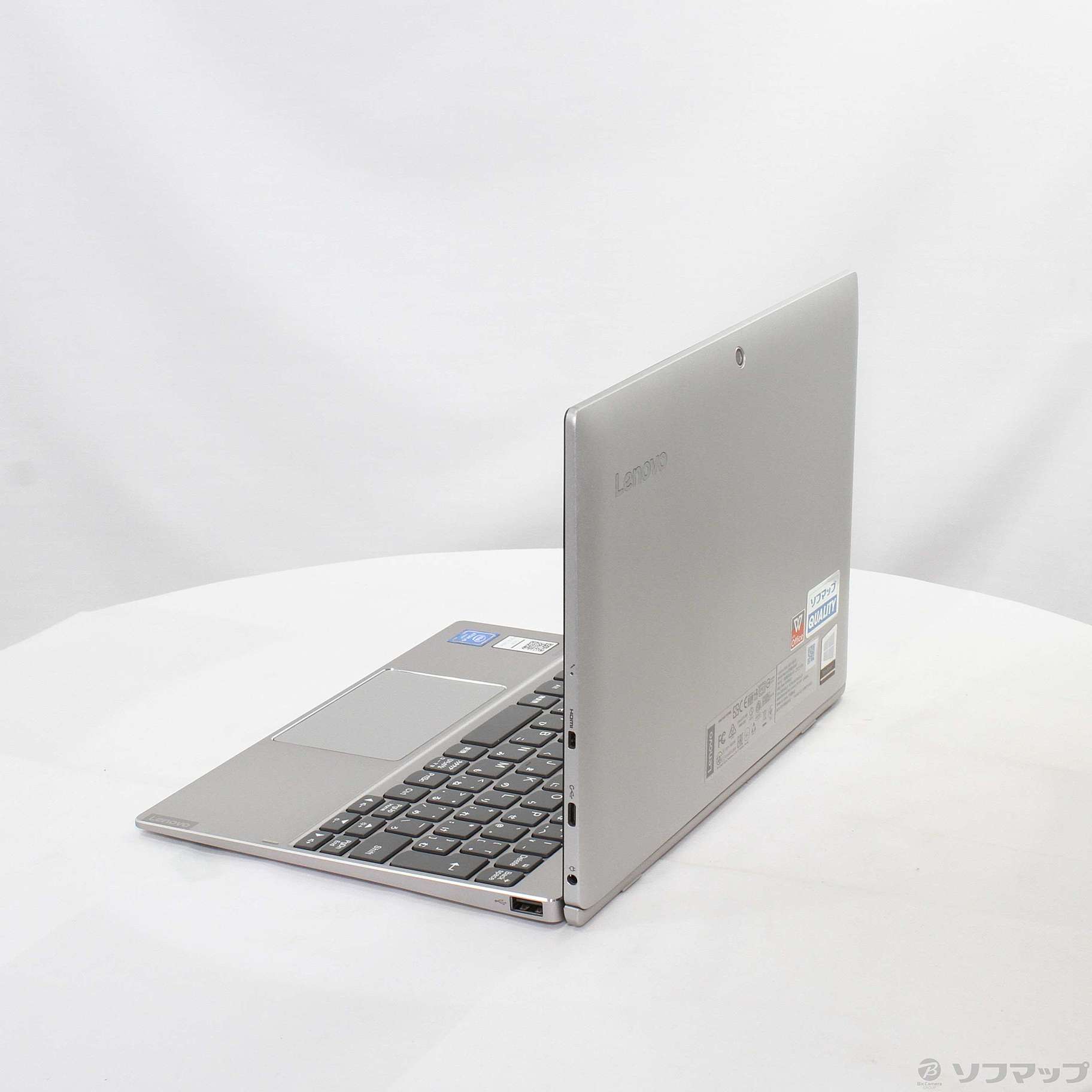 中古】ideapad Miix 320 80XF00JGJP プラチナシルバー 〔Windows 10