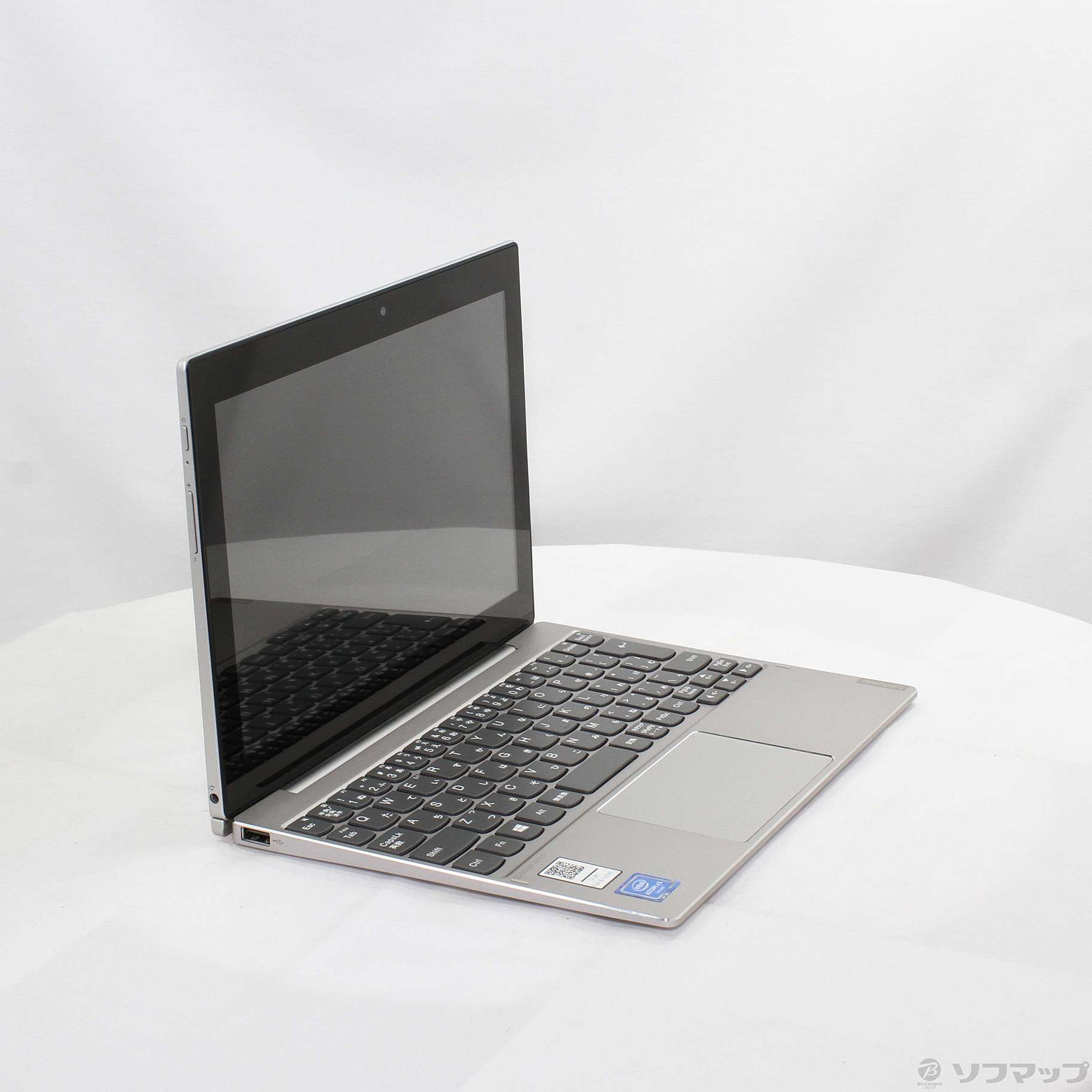 中古】ideapad Miix 320 80XF00JGJP プラチナシルバー 〔Windows 10