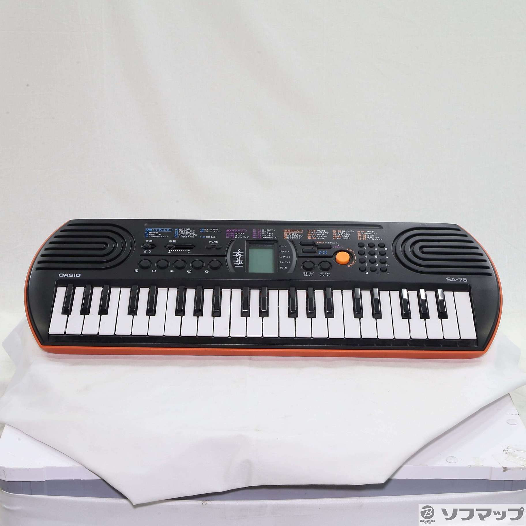 CASIO カシオ 電子ピアノ ミニ鍵盤 ミニキーボード SA-76 - 器材