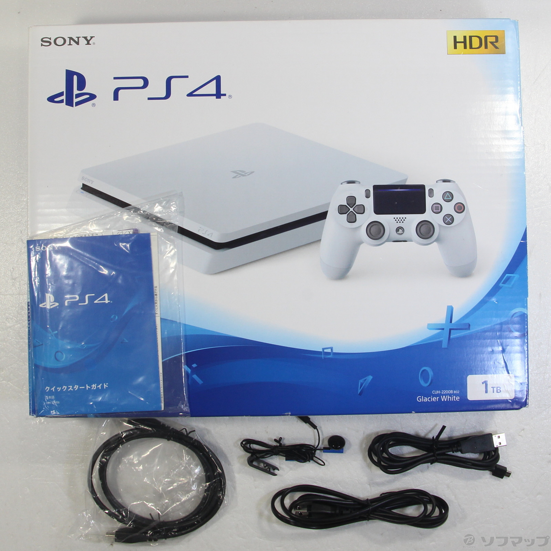 PlayStation 4 グレイシャー・ホワイト 1TB CUH-2200B