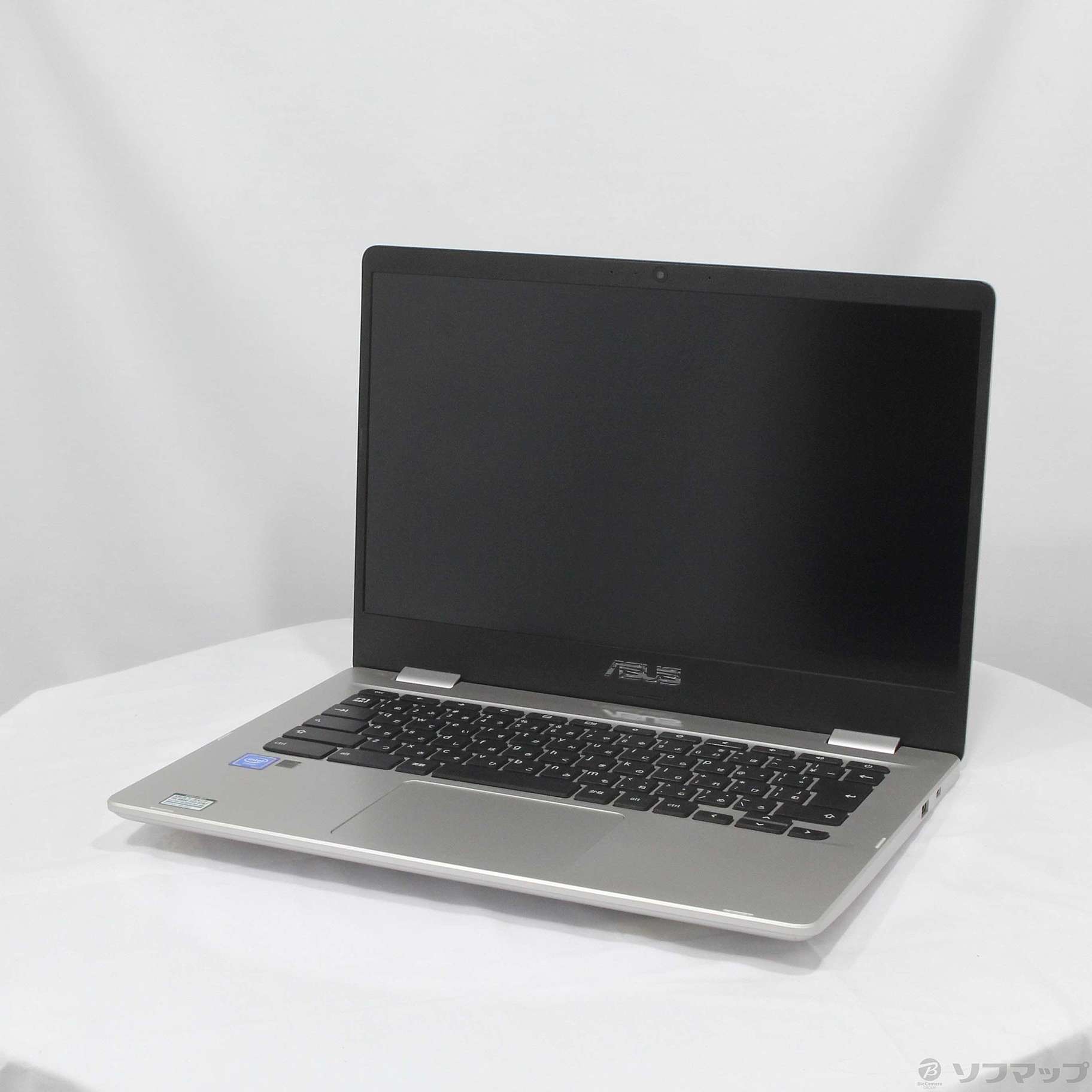 中古】Chromebook C423NA C423NA-EB0039 シルバー ［Celeron N3350  (1.1GHz)／4GB／eMMC32GB／14インチワイド］ [2133048852251] - リコレ！|ビックカメラグループ  ソフマップの中古通販サイト