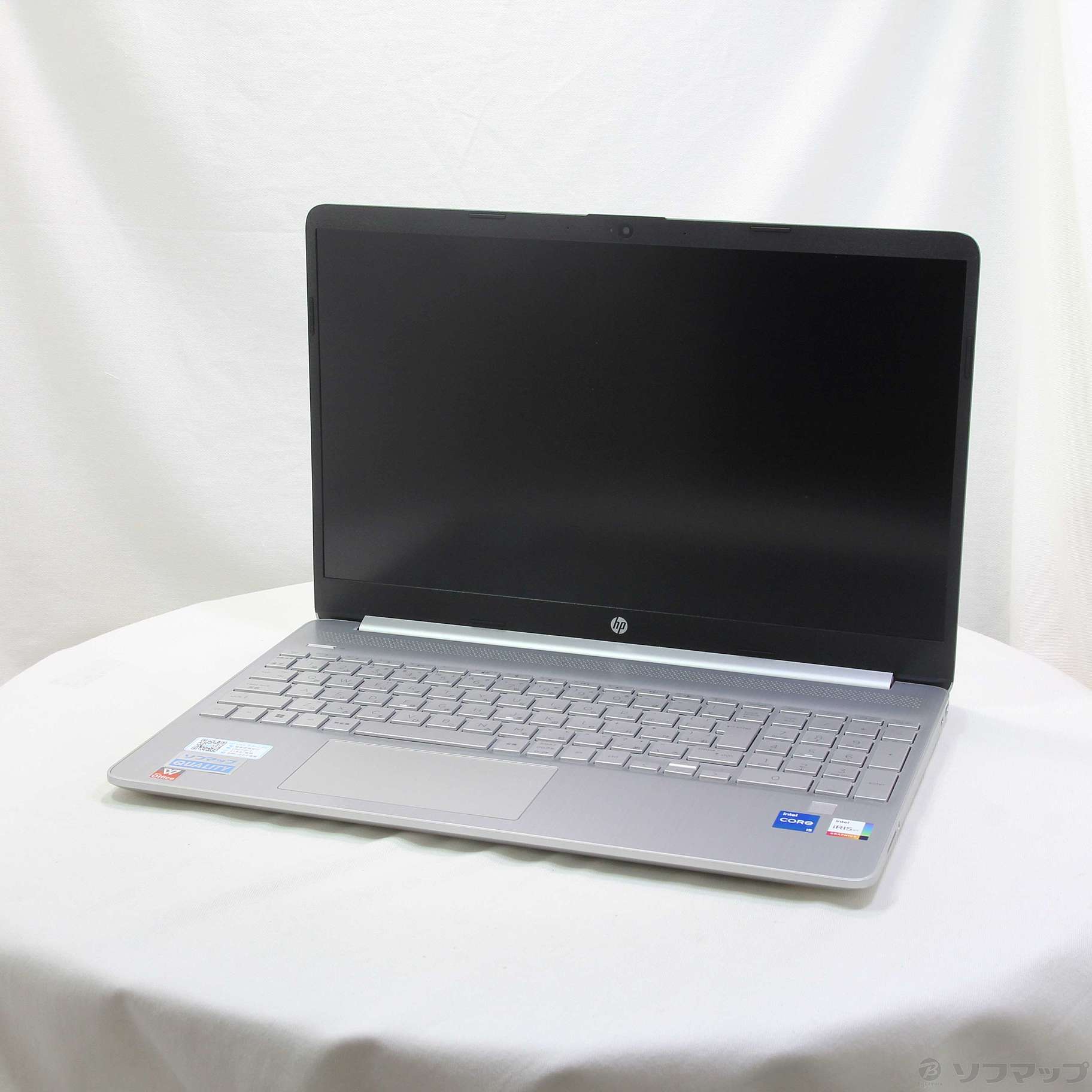 中古品〕 HP 15s-fq5000 6F8T6PA-AAAA ナチュラルシルバー｜の通販は