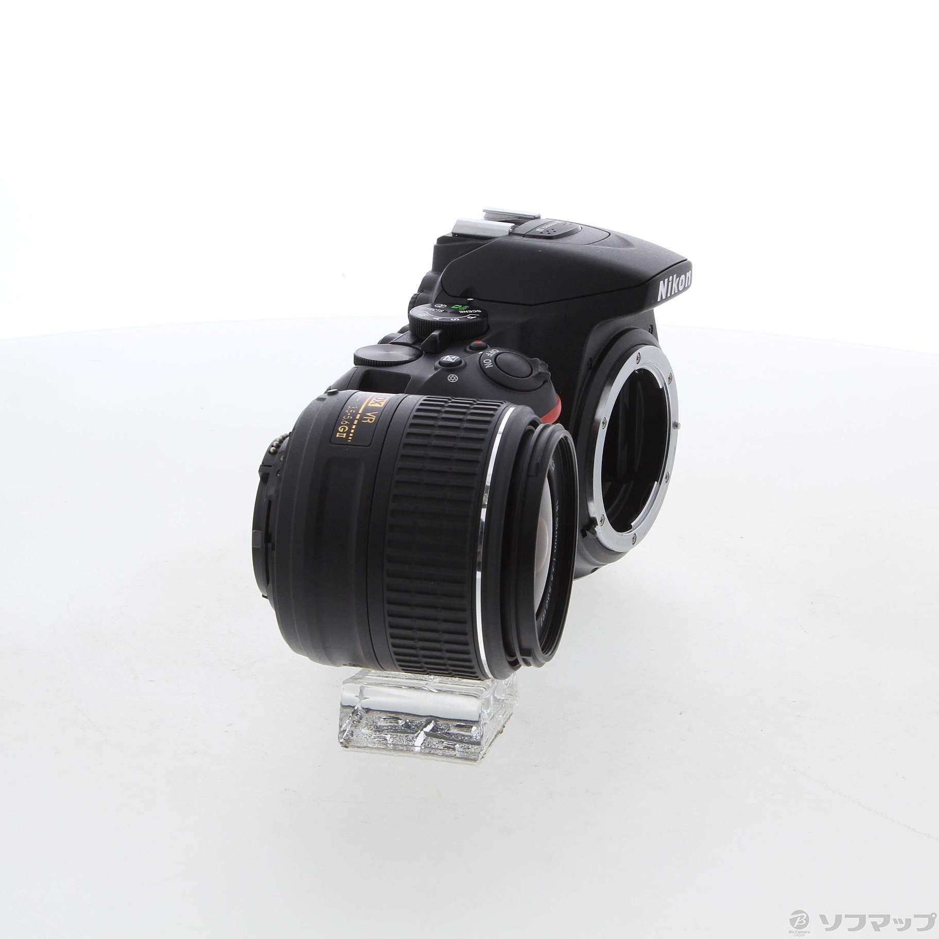 中古】NIKON D5500 18-55 VRII レンズキット ブラック [2133048856389