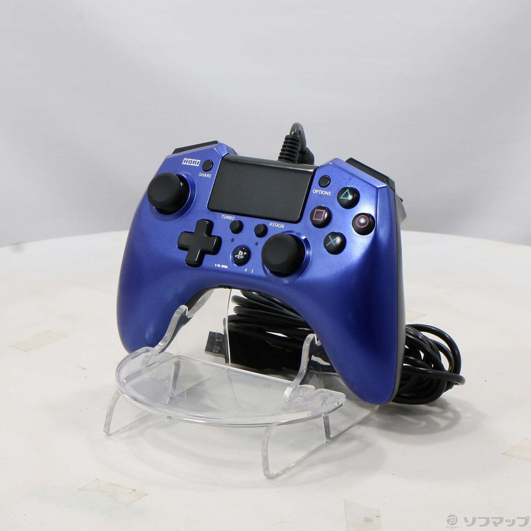 ホリパッドFPSプラス for PlayStation 4 ブルー 【PS4】