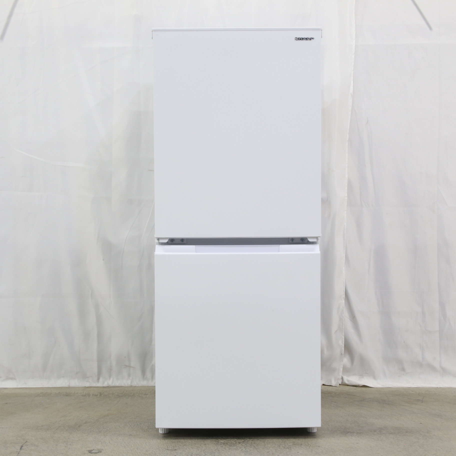 シャープ冷蔵庫SJ-D15Jホワイト2ドアホワイト シャープ製2023年式