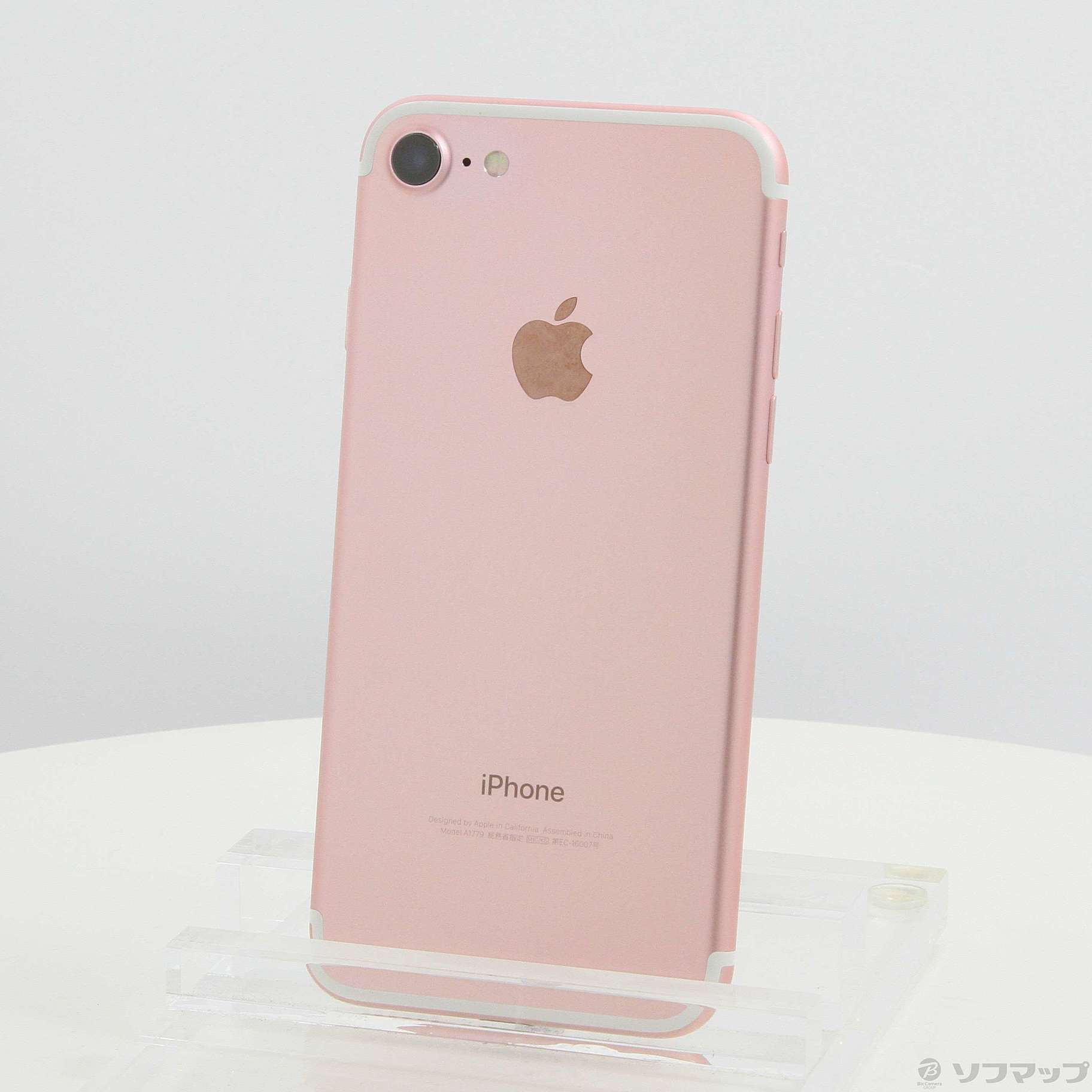 中古】iPhone7 32GB ローズゴールド MNCJ2J／A SIMフリー