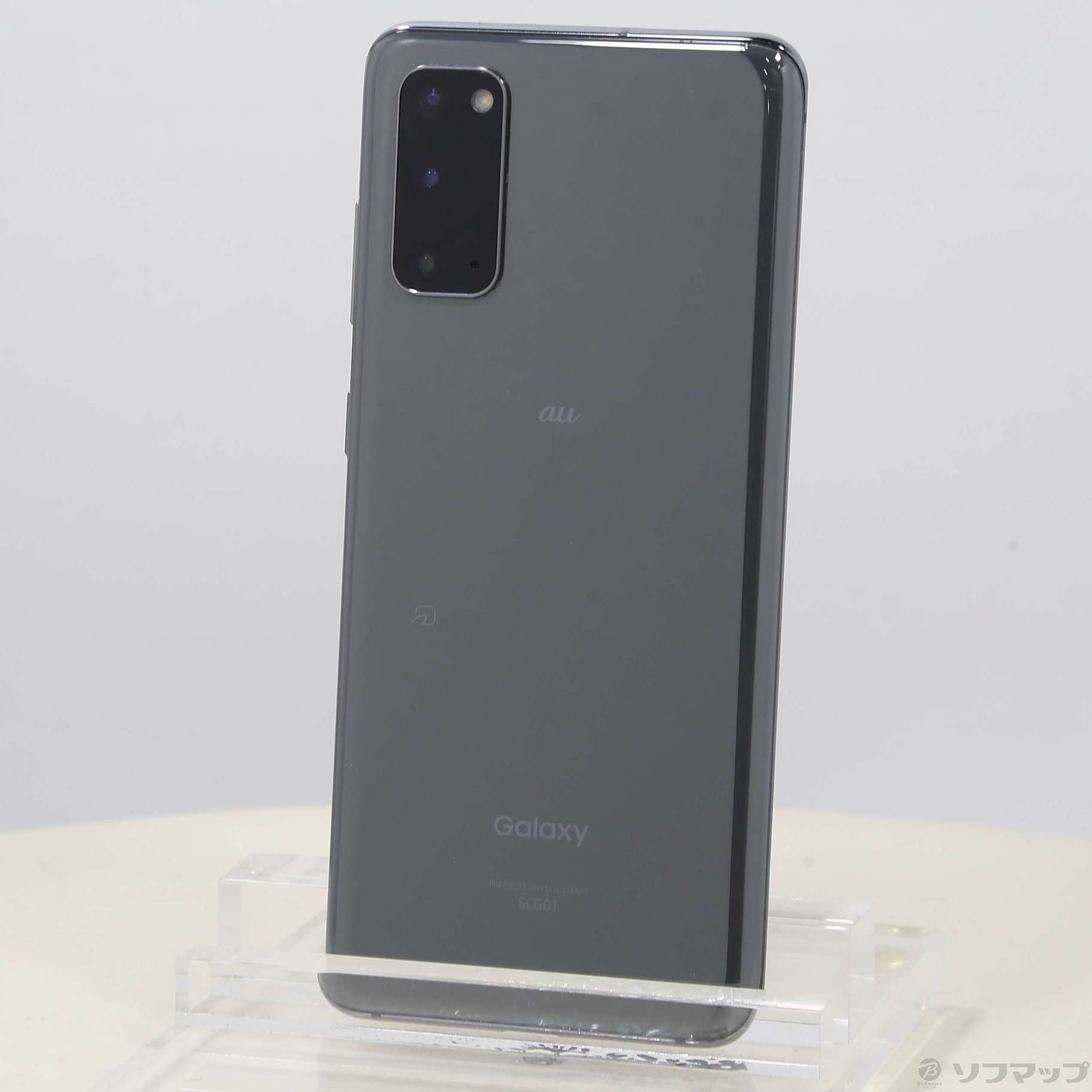 Galaxy S20 5G コスミックグレー 128GB au SIMフリースマートフォン本体 - スマートフォン本体
