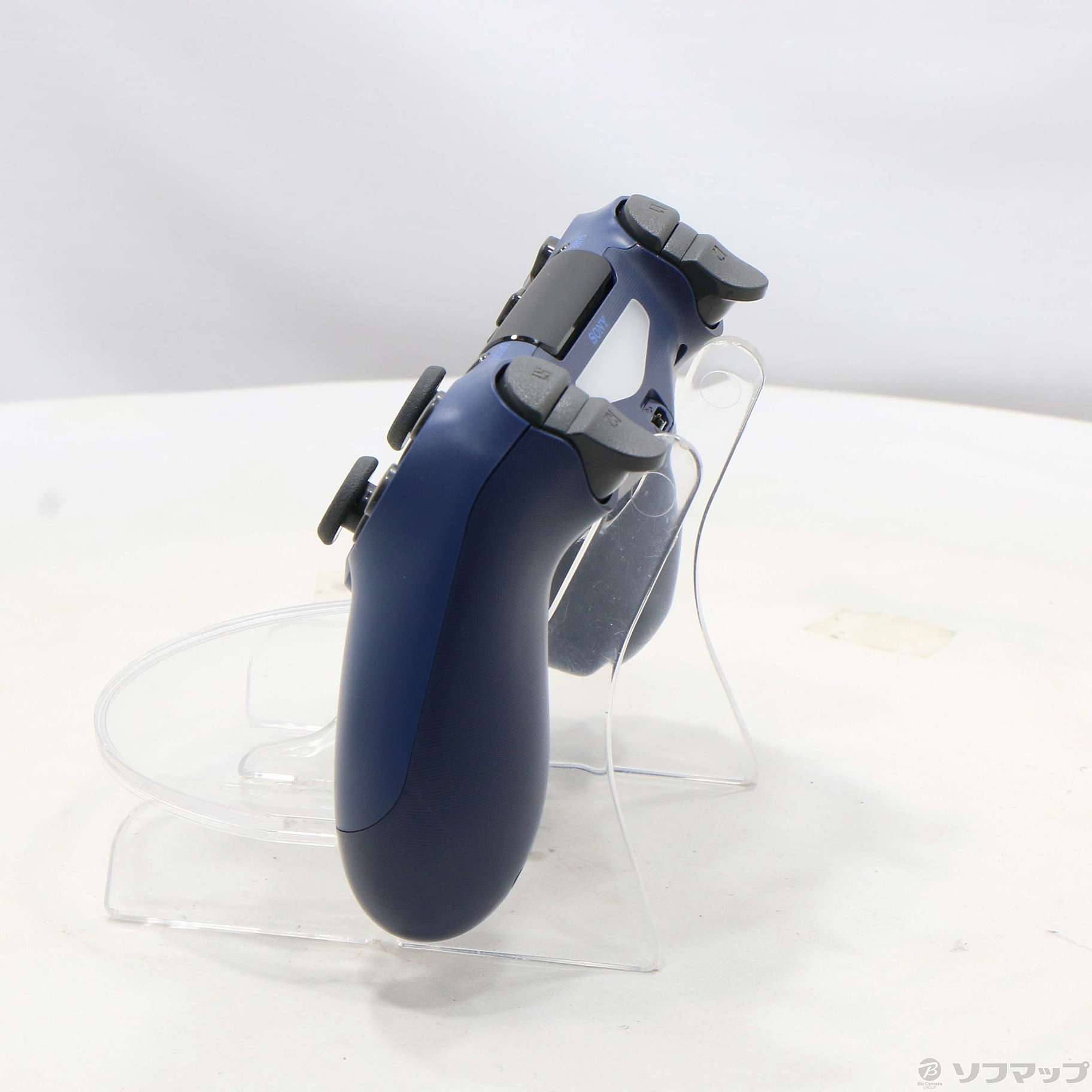 中古】ワイヤレスコントローラー DUALSHOCK4 ミッドナイト・ブルー