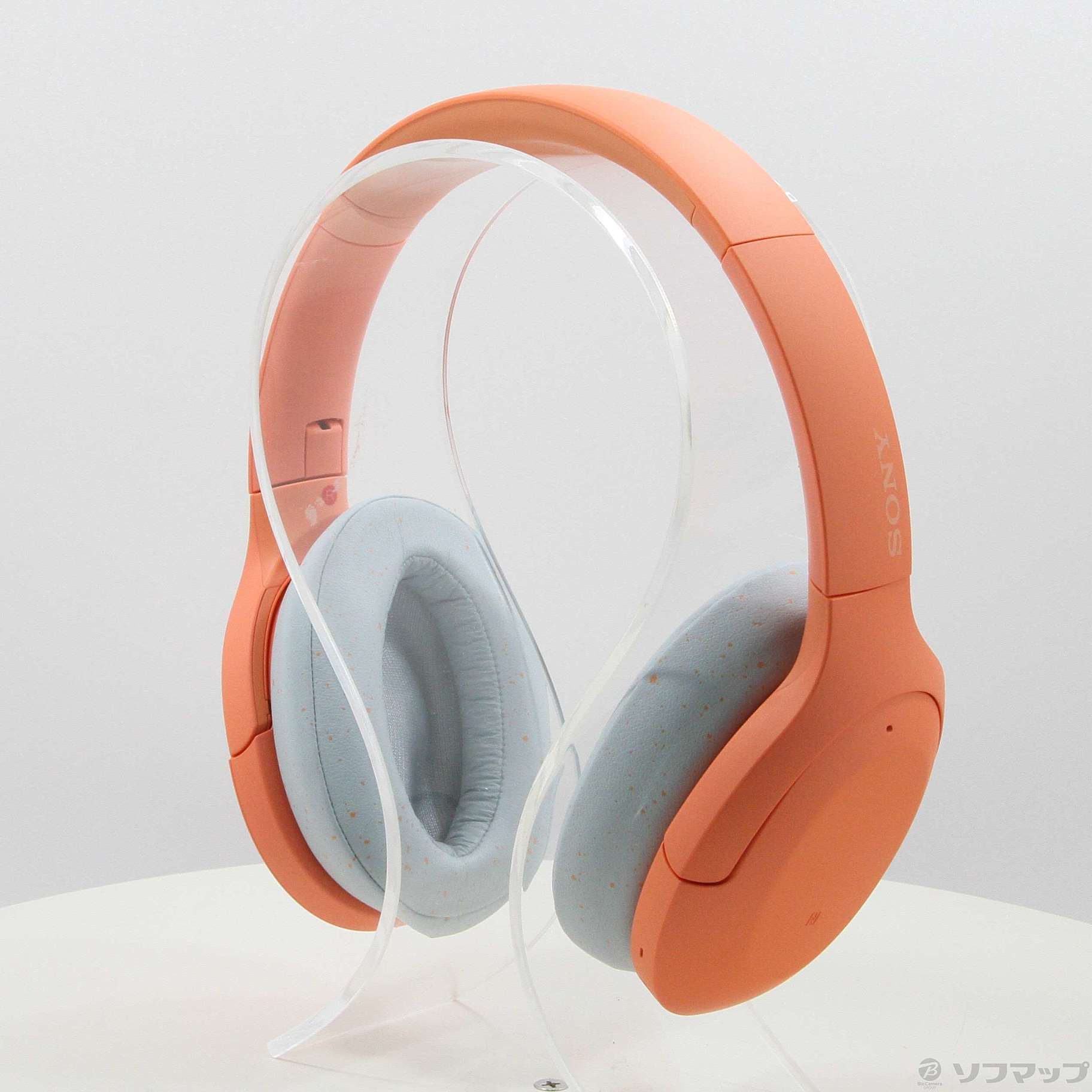 SONY ノイズキャンセリングヘッドホン WH-H910N オレンジ色 中古