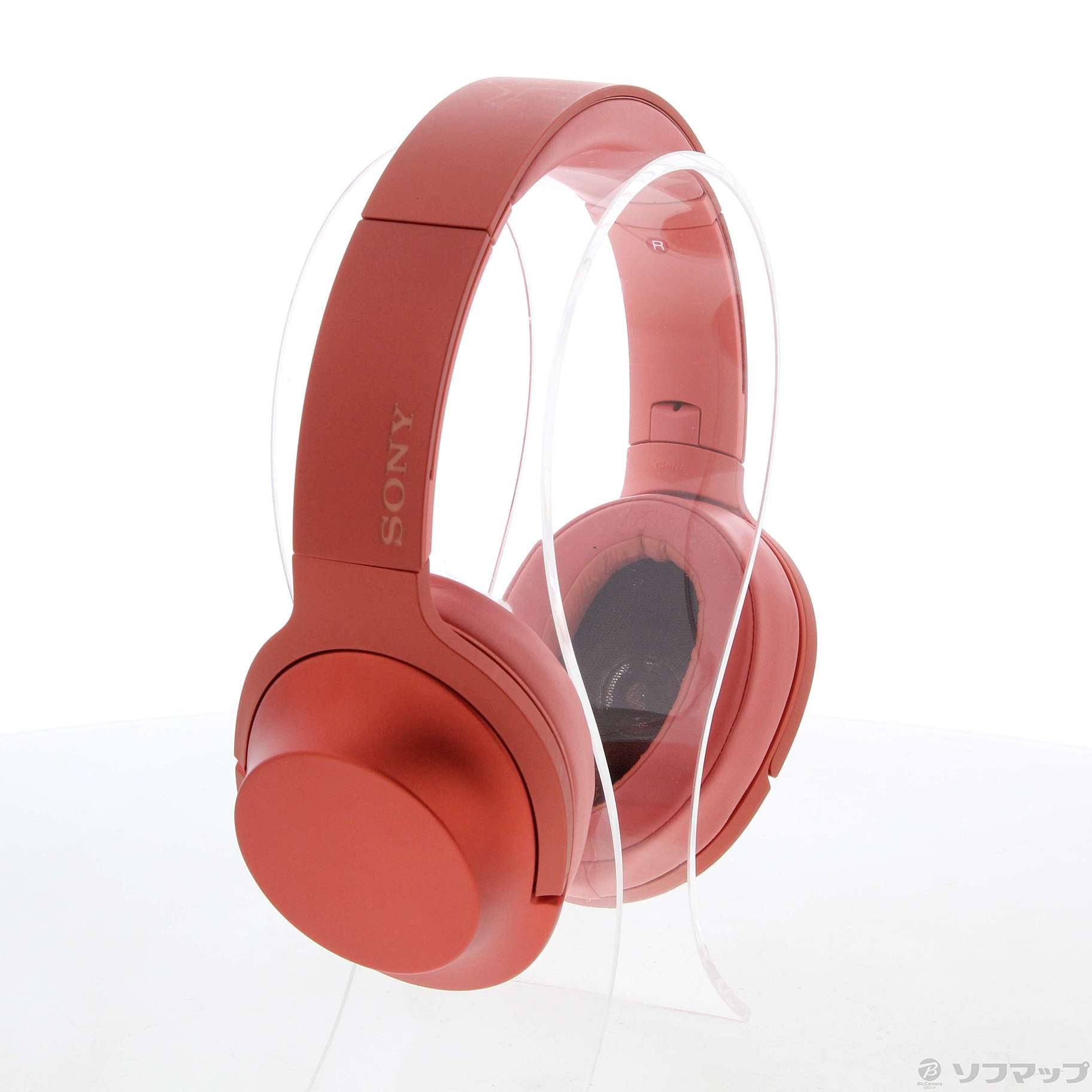 スマホ/家電/カメラソニー ヘッドホン SONY MDR-H600A レッド