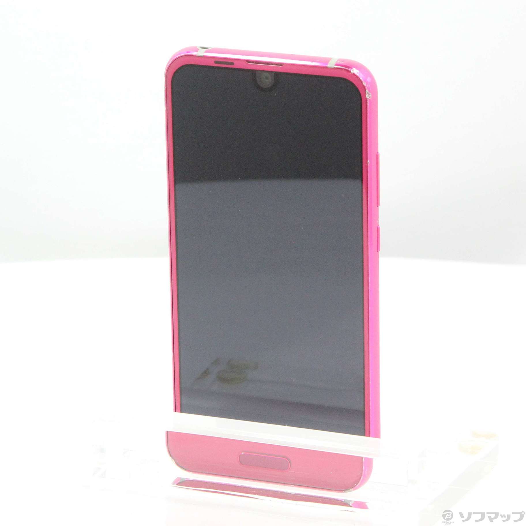 中古】AQUOS R compact 32GB ローズピンク SHV41 auロック解除SIM