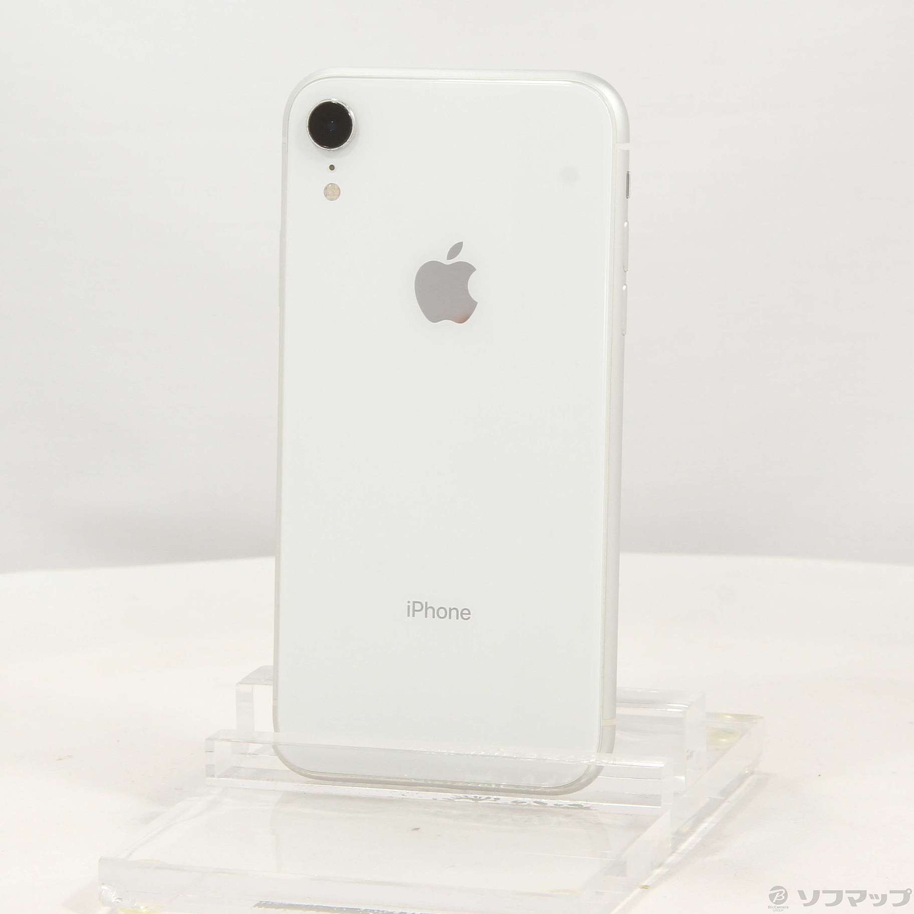 アップル iphoneXR 128GBホワイト SIMフリー - スマートフォン本体
