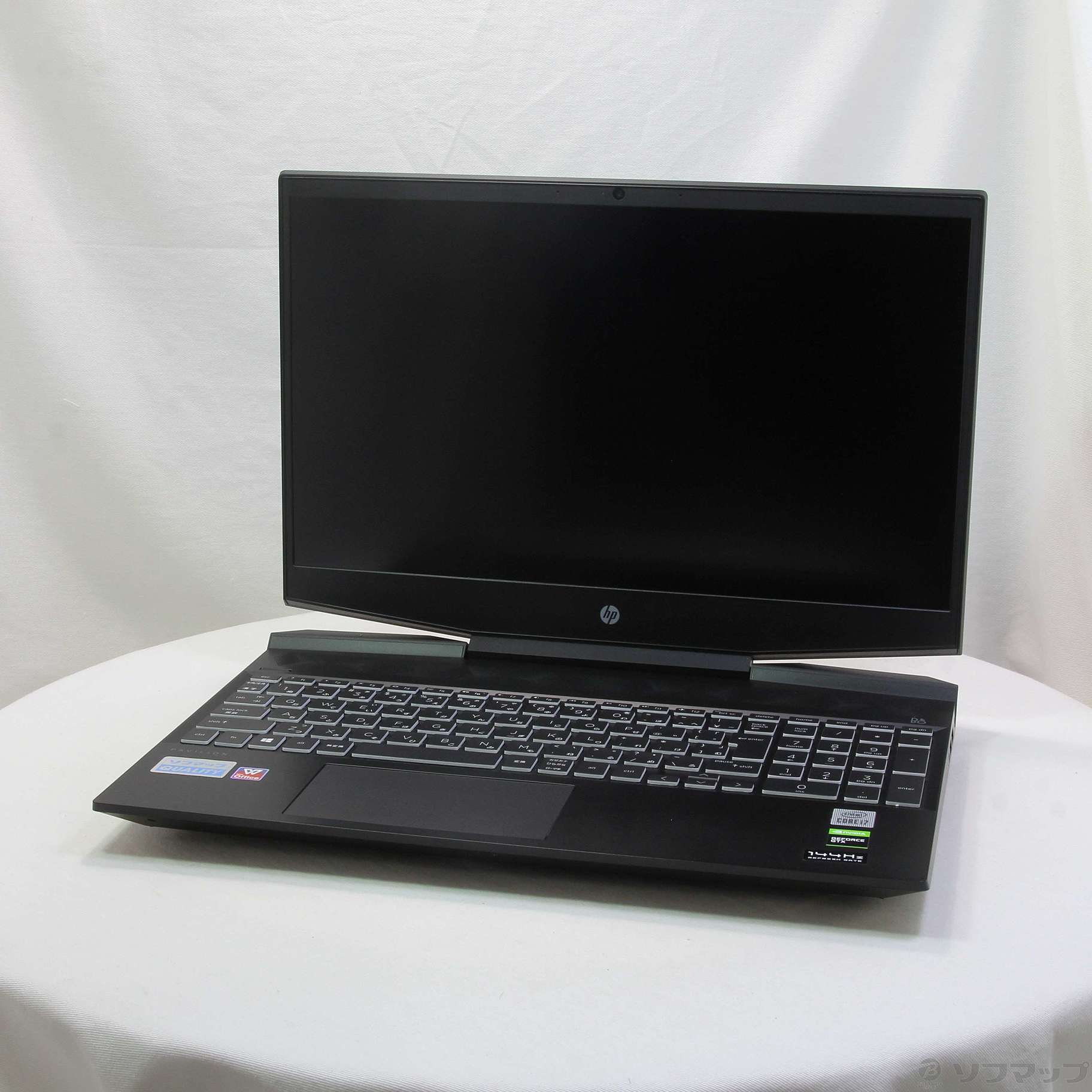 ノートPC Pavilion Gaming 15-dk1003TX 14S03PA-AAAA 中古】HP Pavilion Gaming 15-dk1003TX 14S03PA-AAAA シャドウブラック