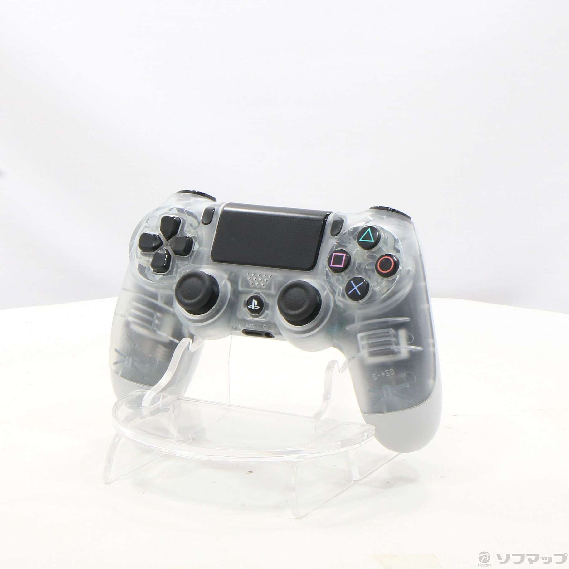 中古】ワイヤレスコントローラー DUALSHOCK4 クリスタル 【PS4