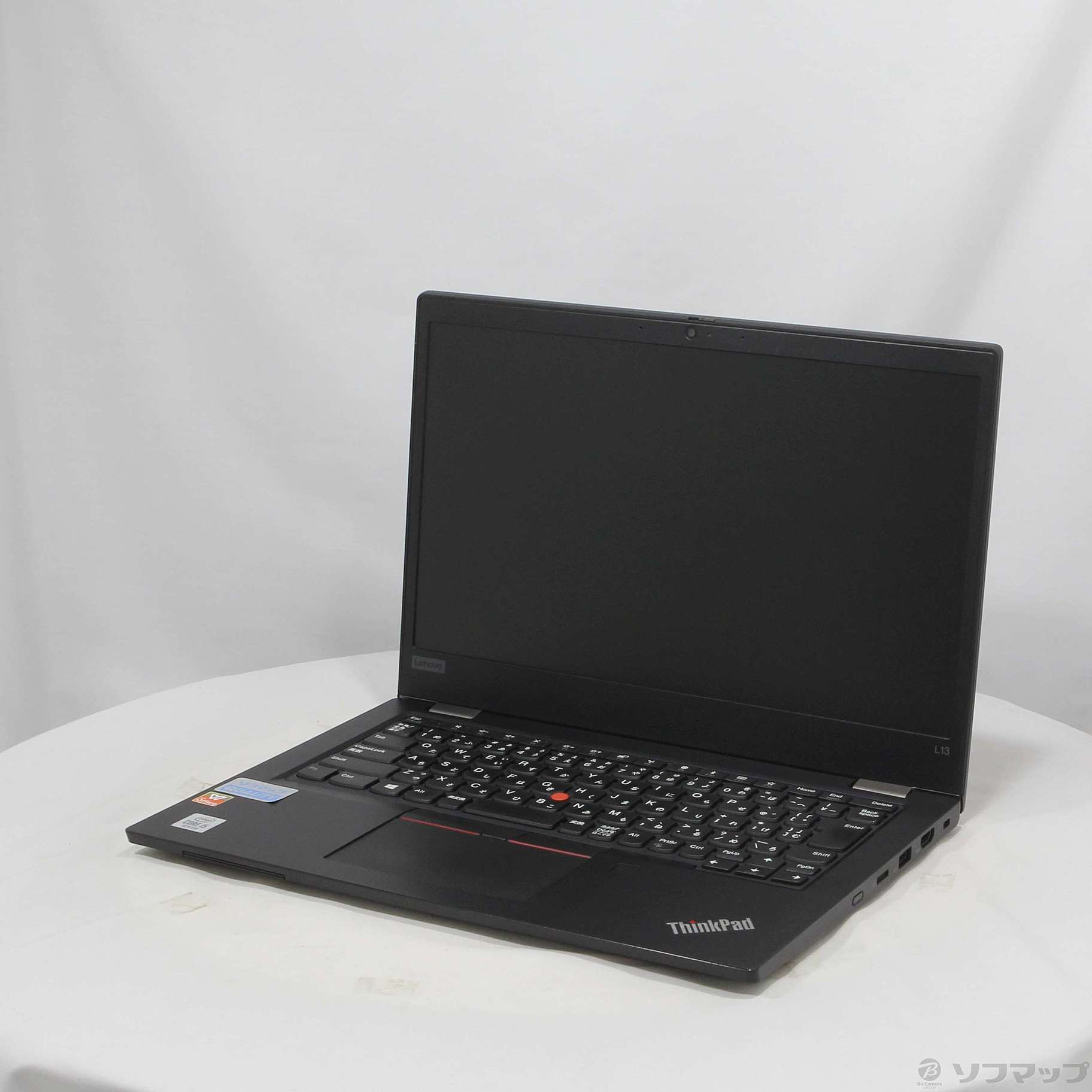 中古】ThinkPad L13 20R3A000JP ブラック 〔Windows 10 