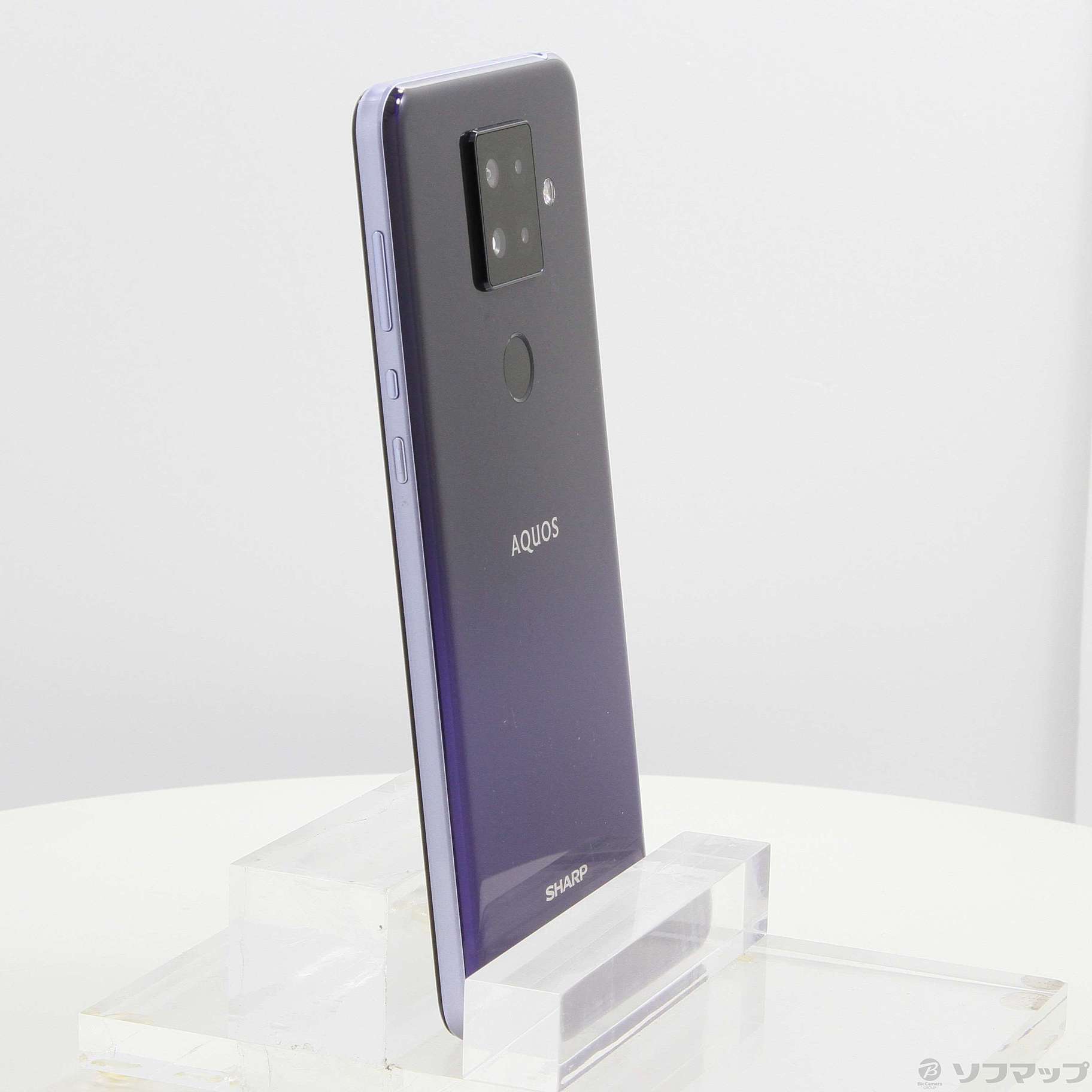 中古】AQUOS sense4 plus 128GB パープル SH-M16 SIMフリー