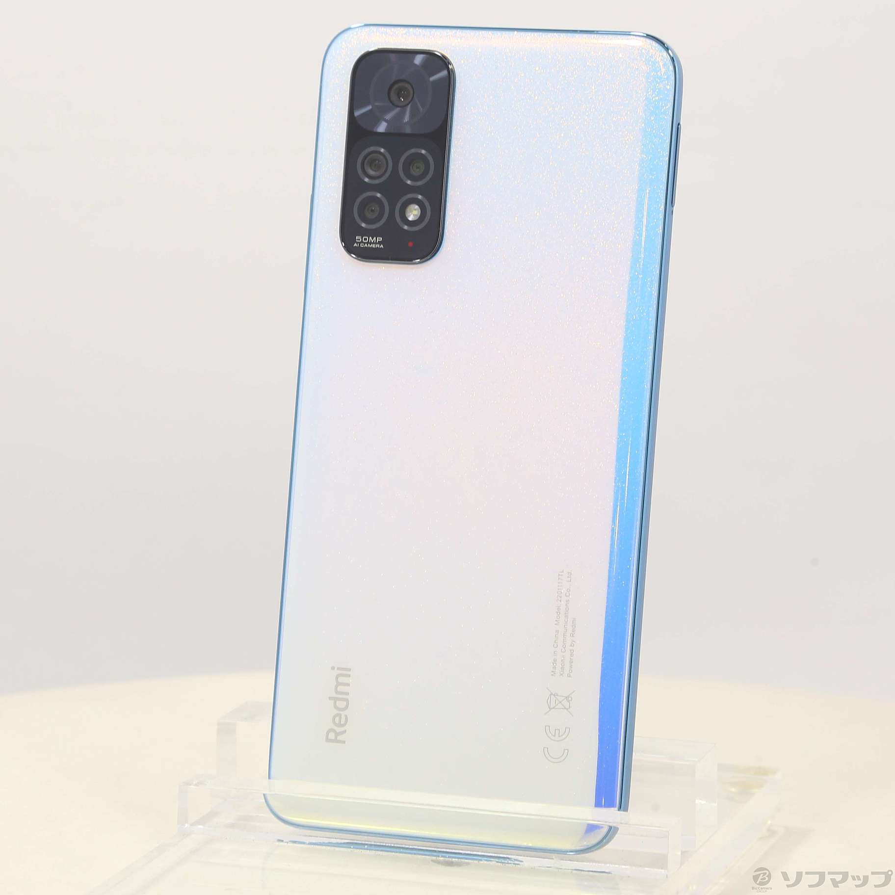 中古】Redmi Note 11 64GB スターブルー REDMINOTE11／SB SIMフリー