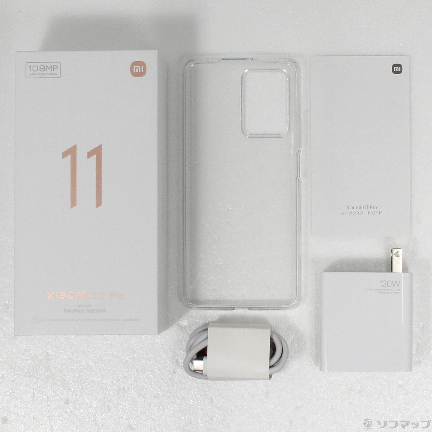 中古】Xiaomi 11T Pro 128GB ムーンライトホワイト 2107113SR SIM
