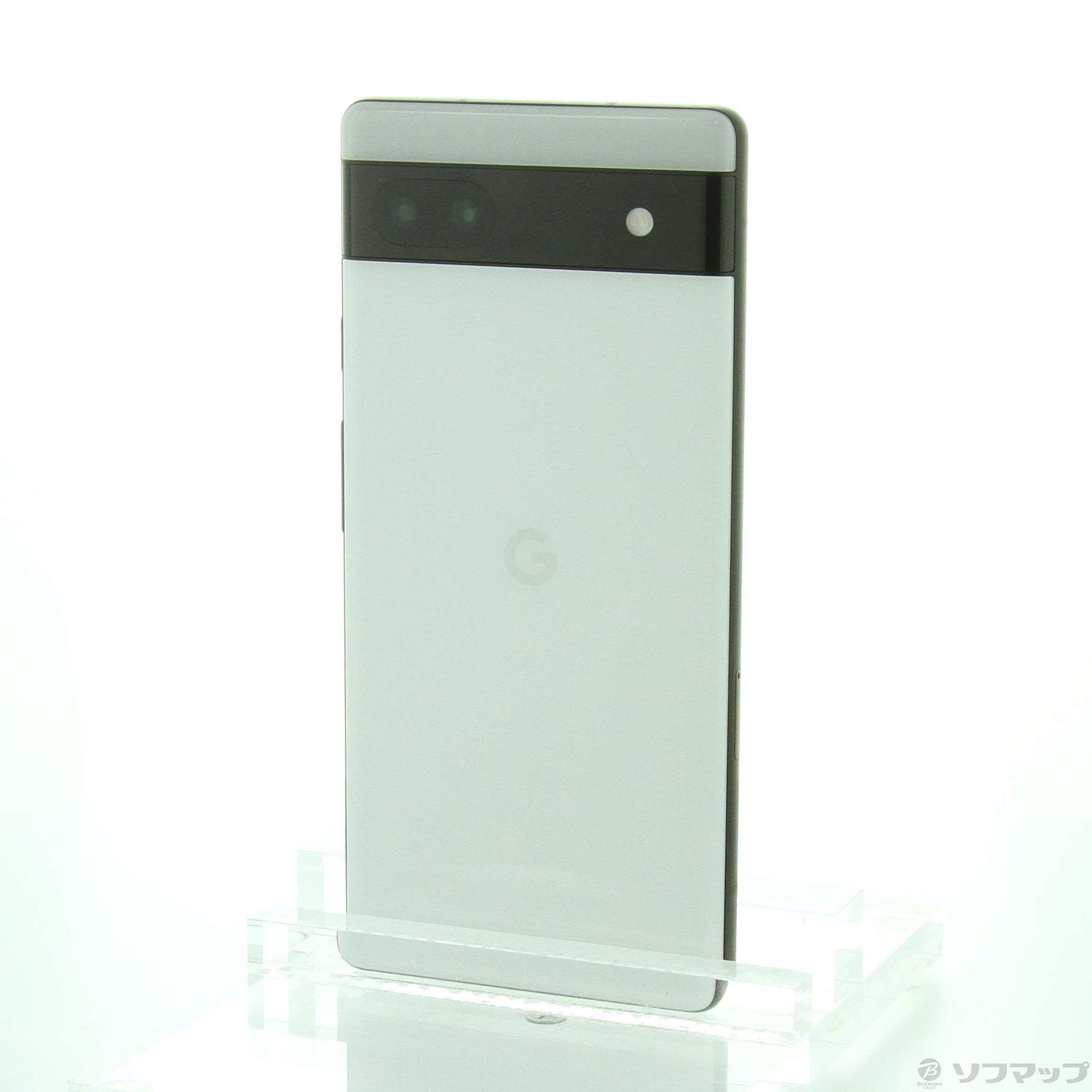 中古】Google Pixel 6a 128GB チョーク GB17L auロック解除SIMフリー 