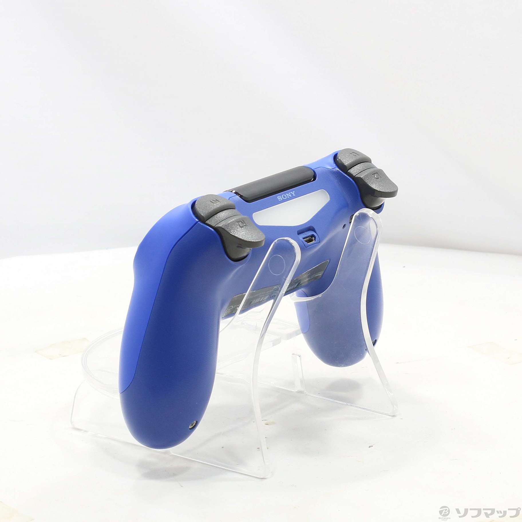 中古】ワイヤレスコントローラー DUALSHOCK4 ウェイブ・ブルー 【PS4