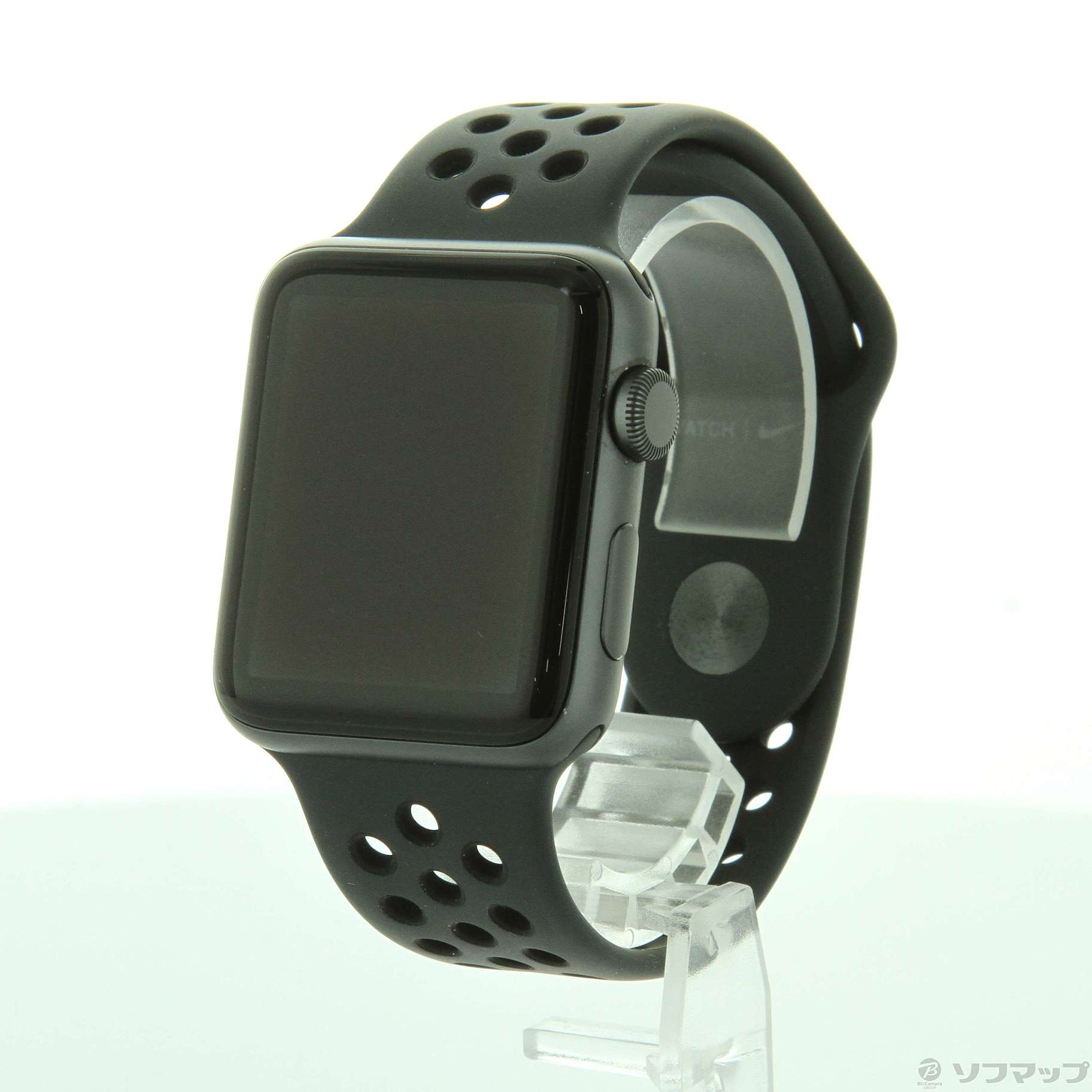中古)Apple Apple Watch Series Nike GPS 42mm シルバーアルミニウム