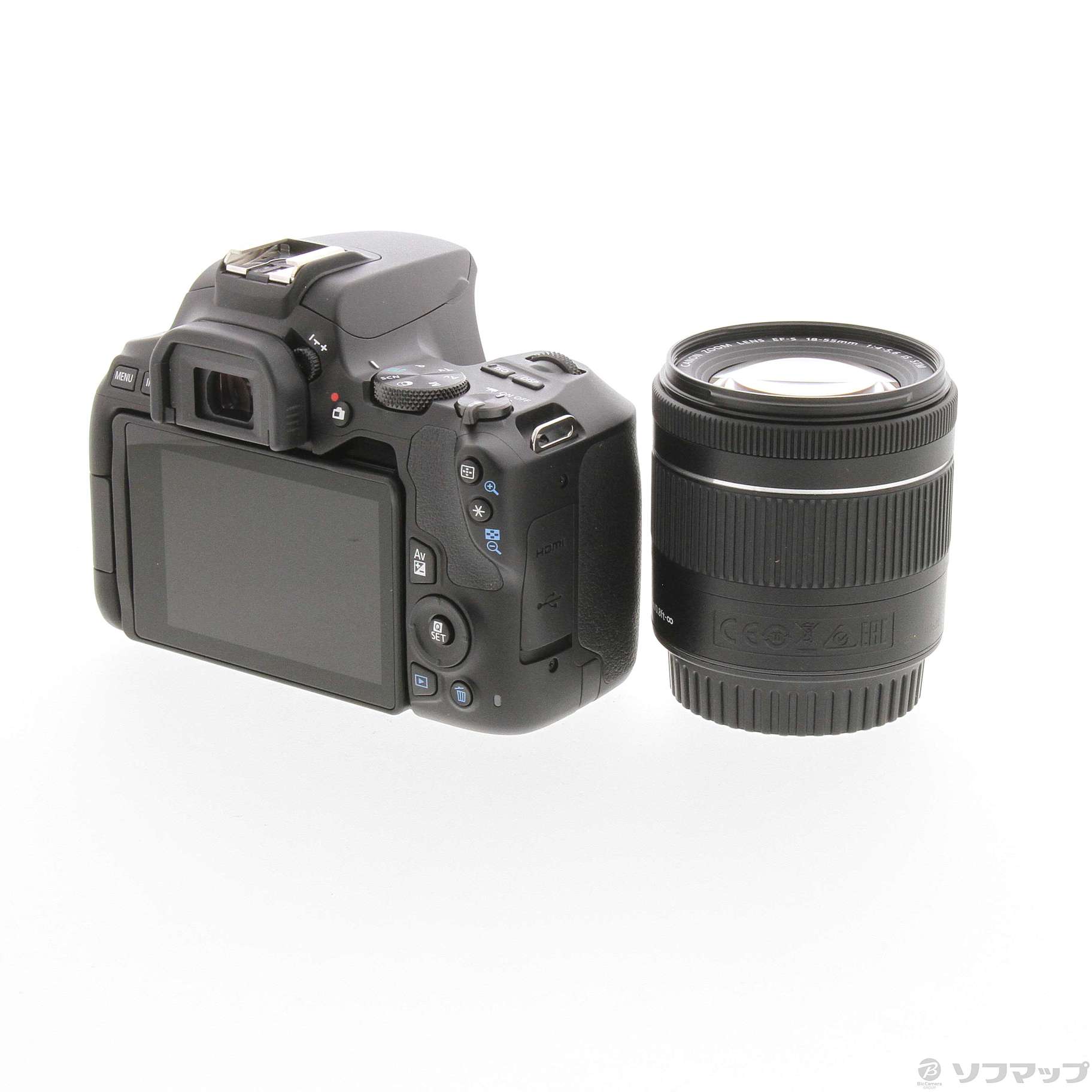 中古】EOS Kiss X10 EF-S18-55 IS STM レンズキット ブラック 