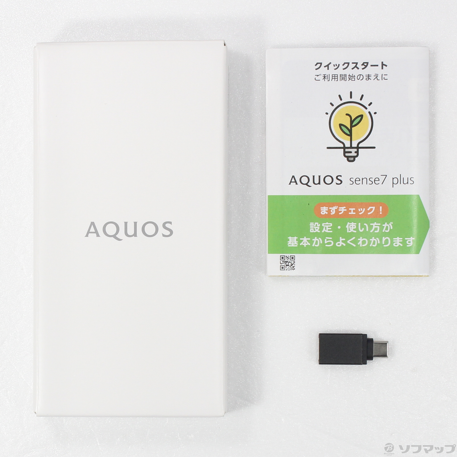 中古】AQUOS sense7 plus 128GB シルバー SHSJJ2 SoftBank