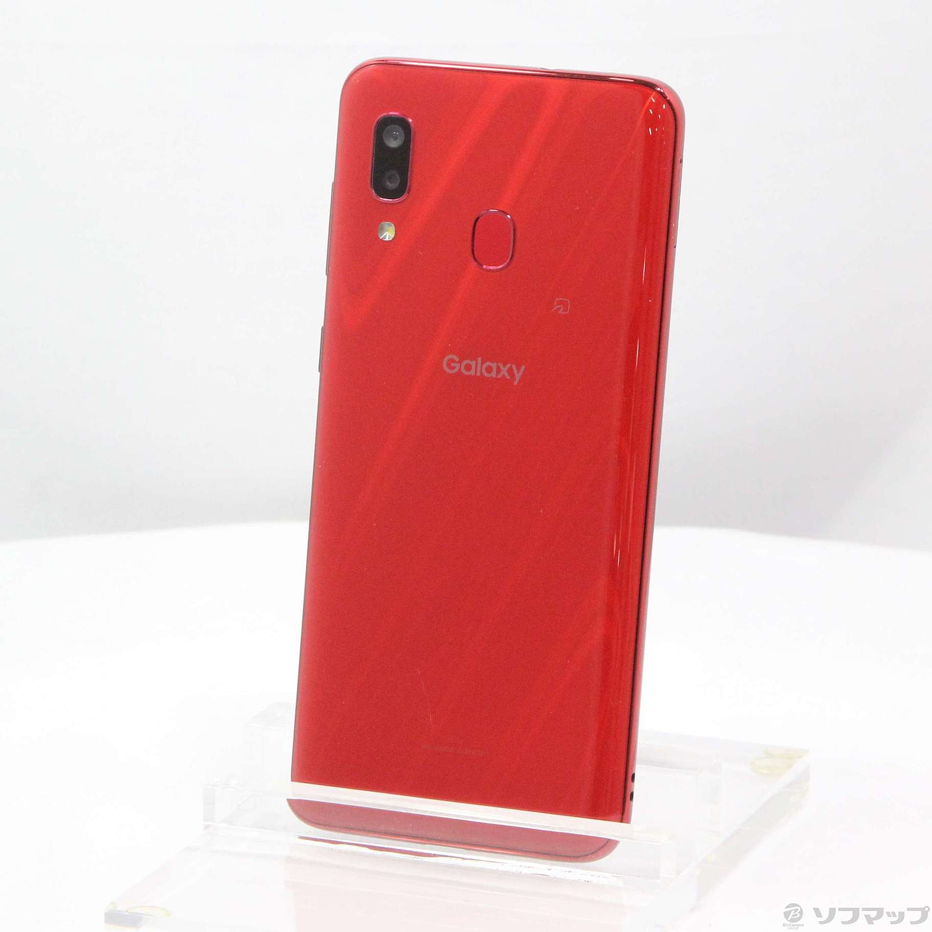 バッテリー最大容量8084％Galaxy A30 Red 64 GB au - スマートフォン本体