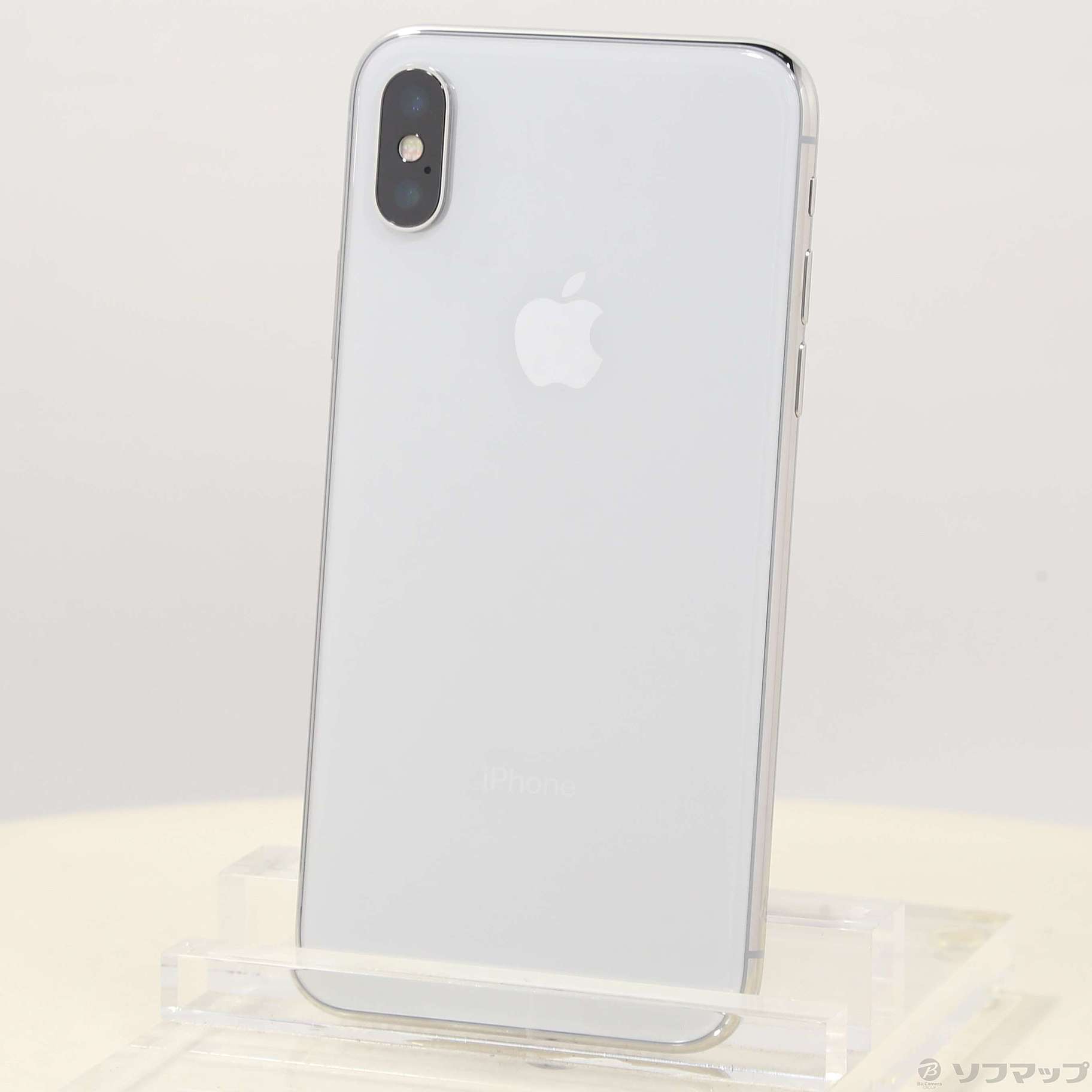 Apple iPhone X 256GB シルバー SIMフリー - スマートフォン/携帯電話