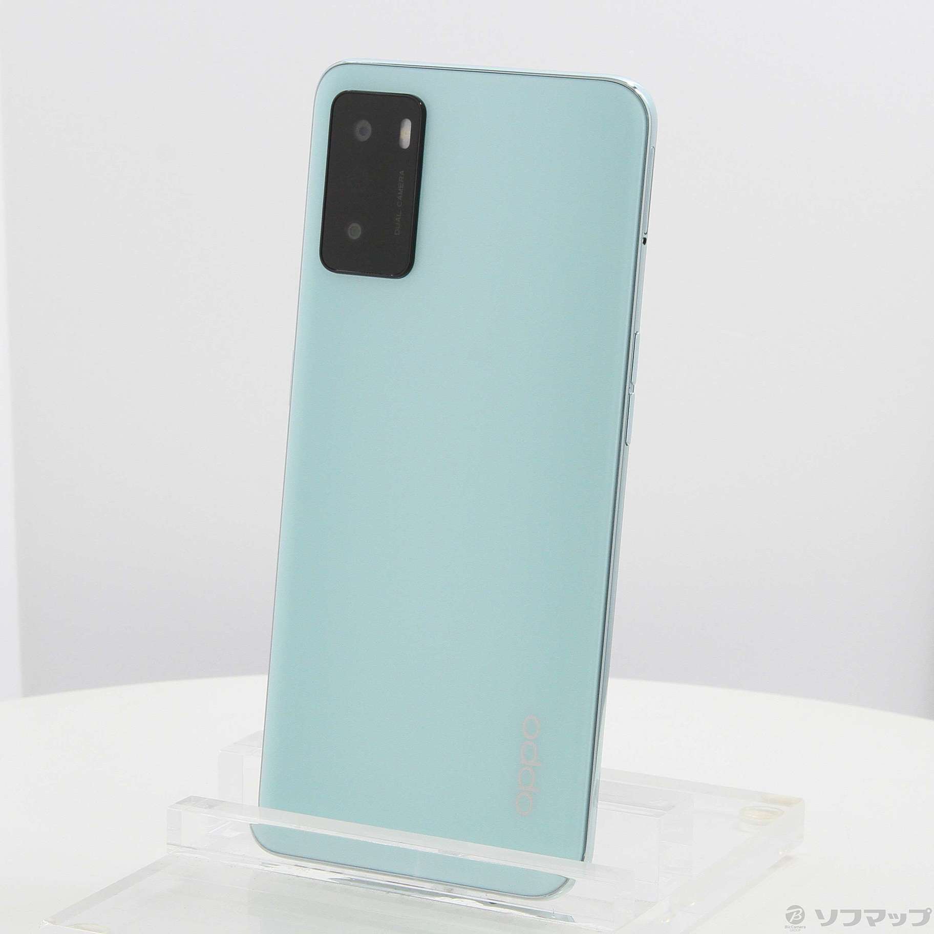 中古】OPPO A55s 5G 64GB グリーン A102OP SoftBank [2133048933349