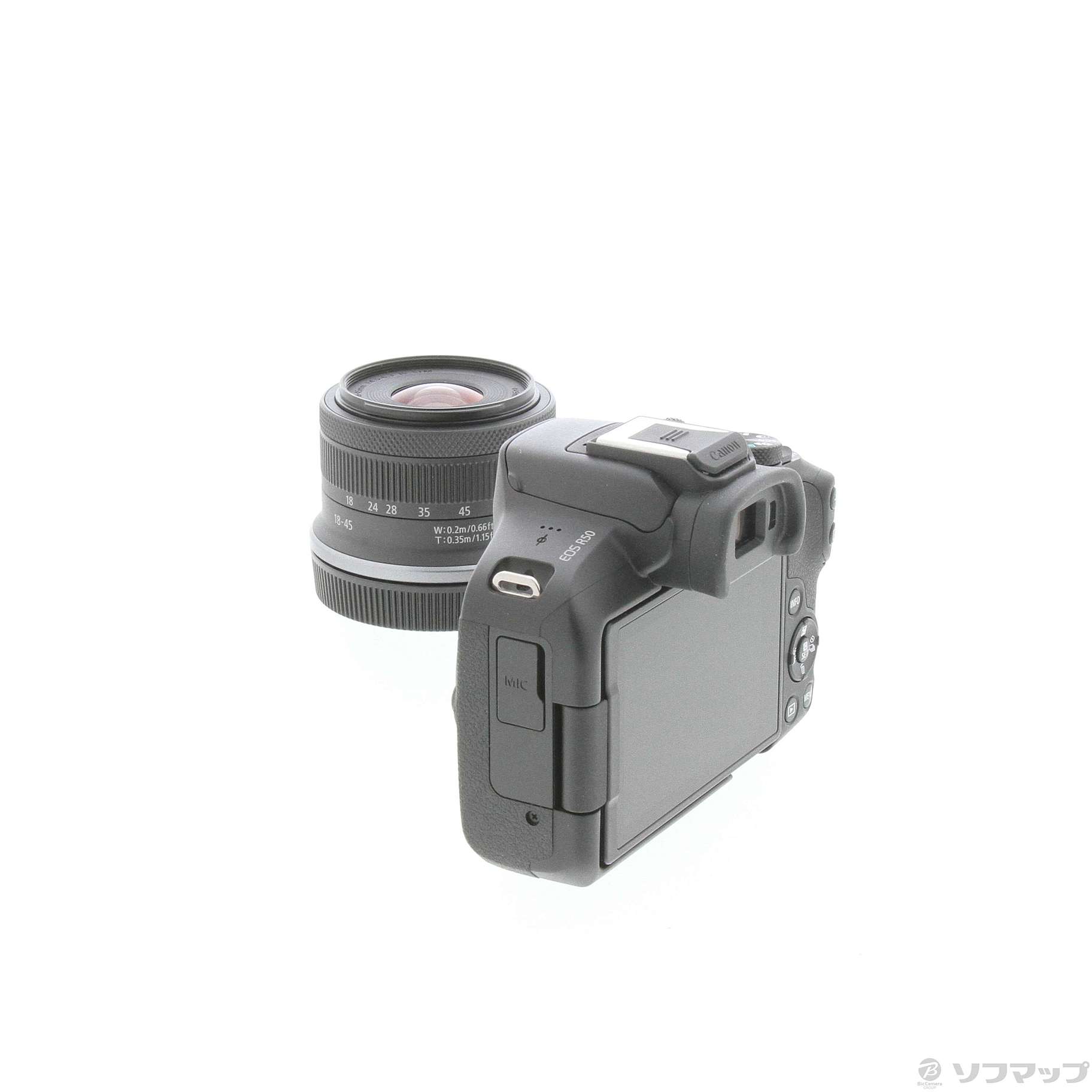 CANON EOS R50 RF-S18-45 IS STM レンズキット [ホワイト] - デジタル