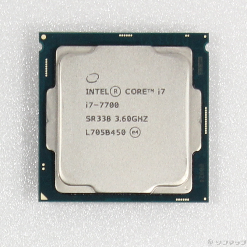 第7世代 Core i7 7700 3.6GHz LGA1151 SR338 - PCパーツ