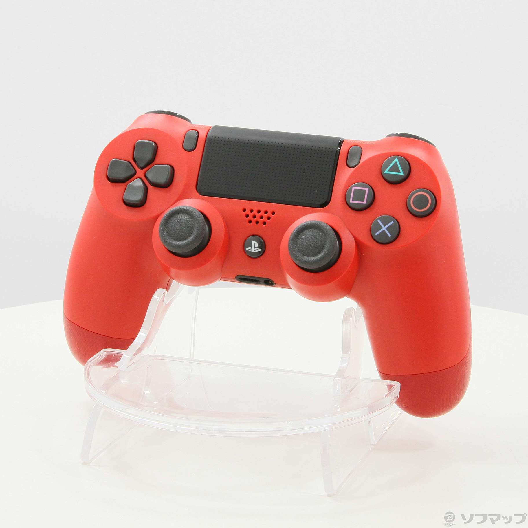 PS4 ワイヤレスコントローラー DUALSHOCK4 純正品　  マグマレッド