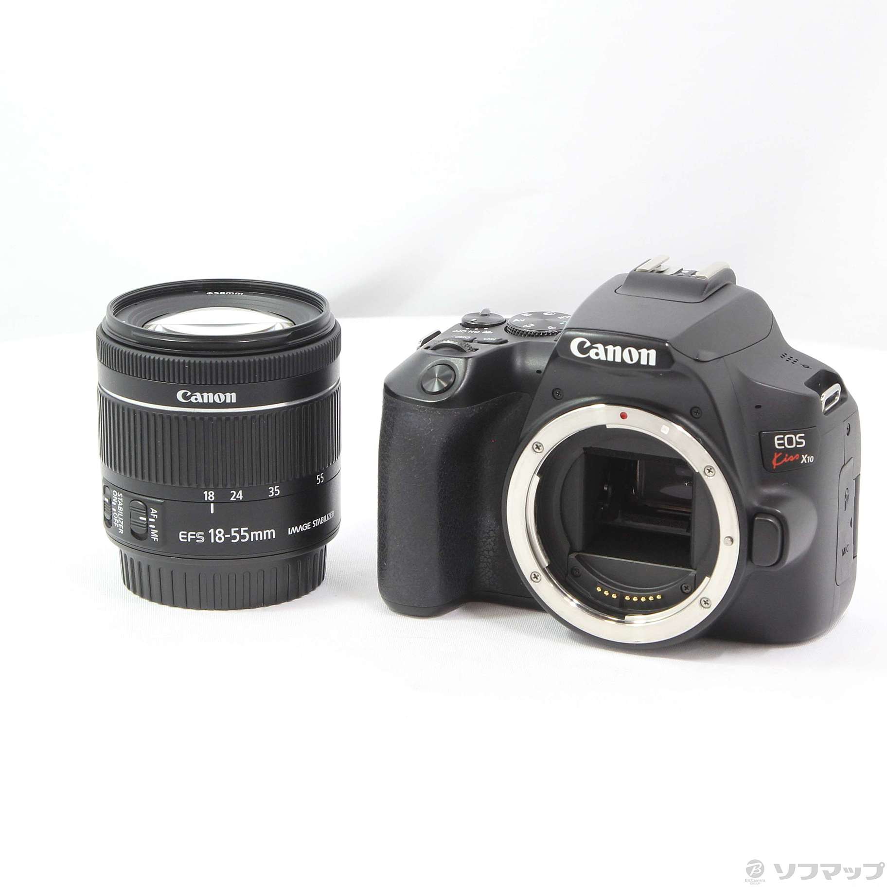 Canon EOS KISS X10 EF-S18-55 IS STM ブラック